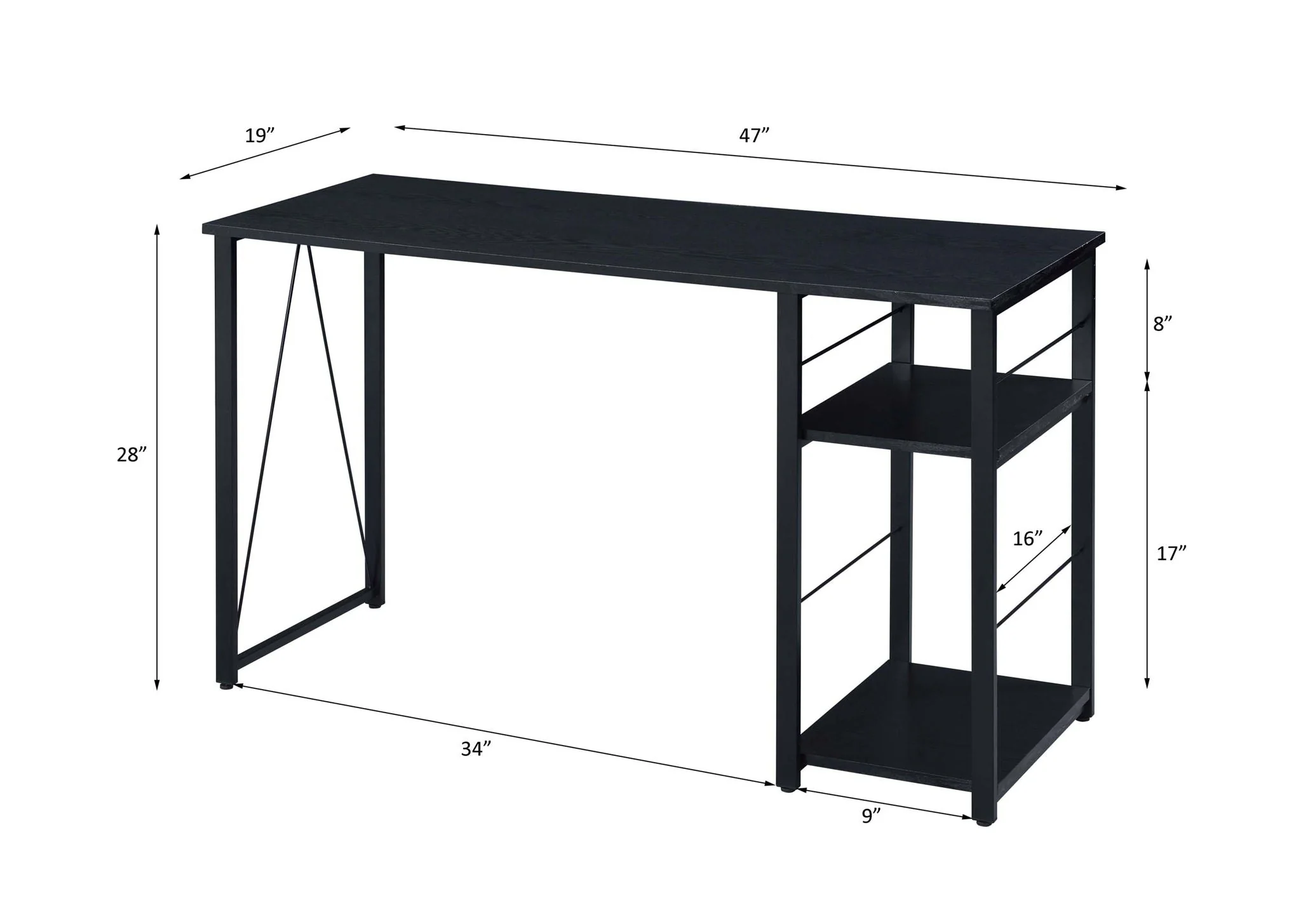 Vadna - Writing Desk, Stylish Design - Image 9