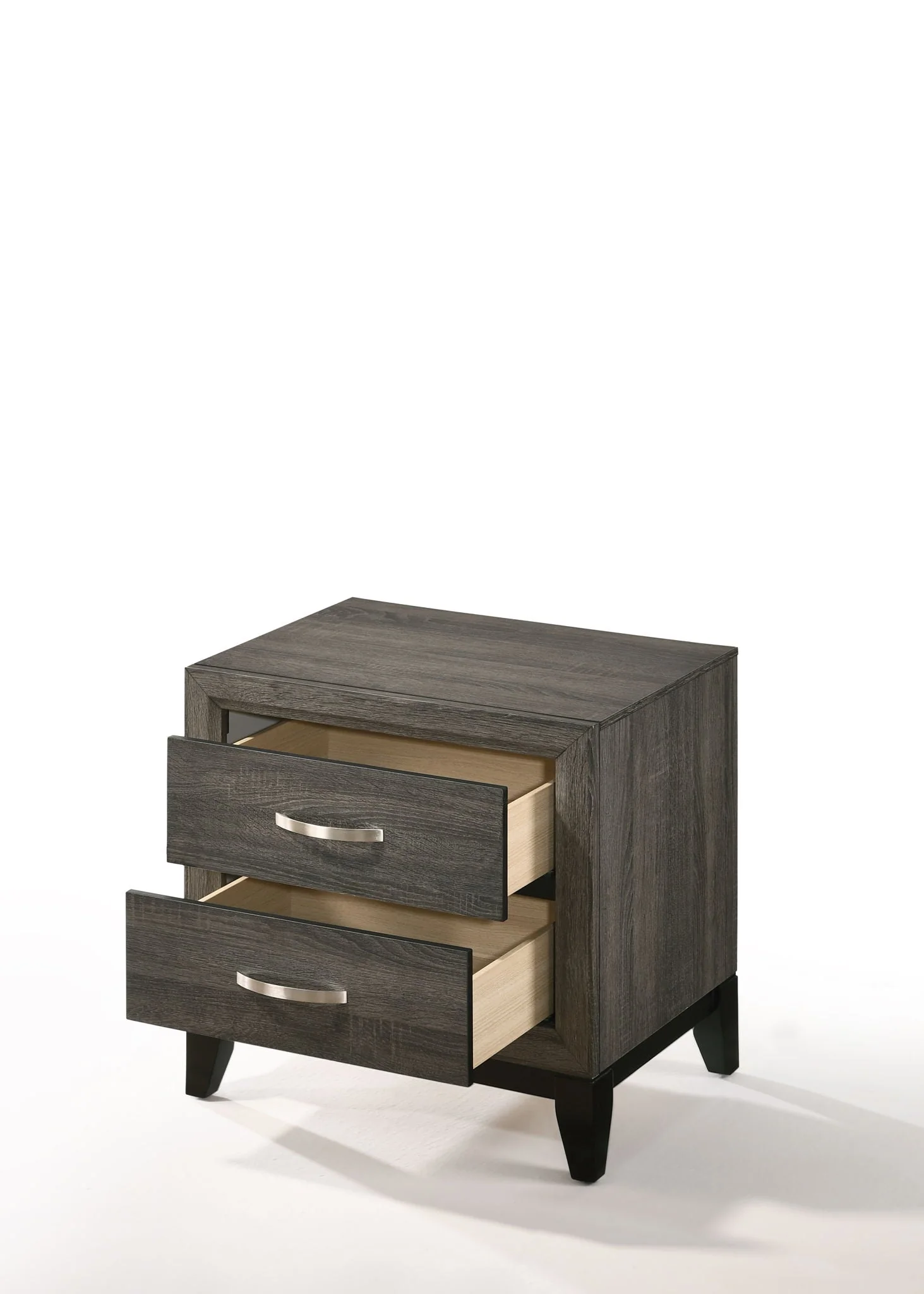 Valdemar - Nightstand - Weathered Gray - Image 3