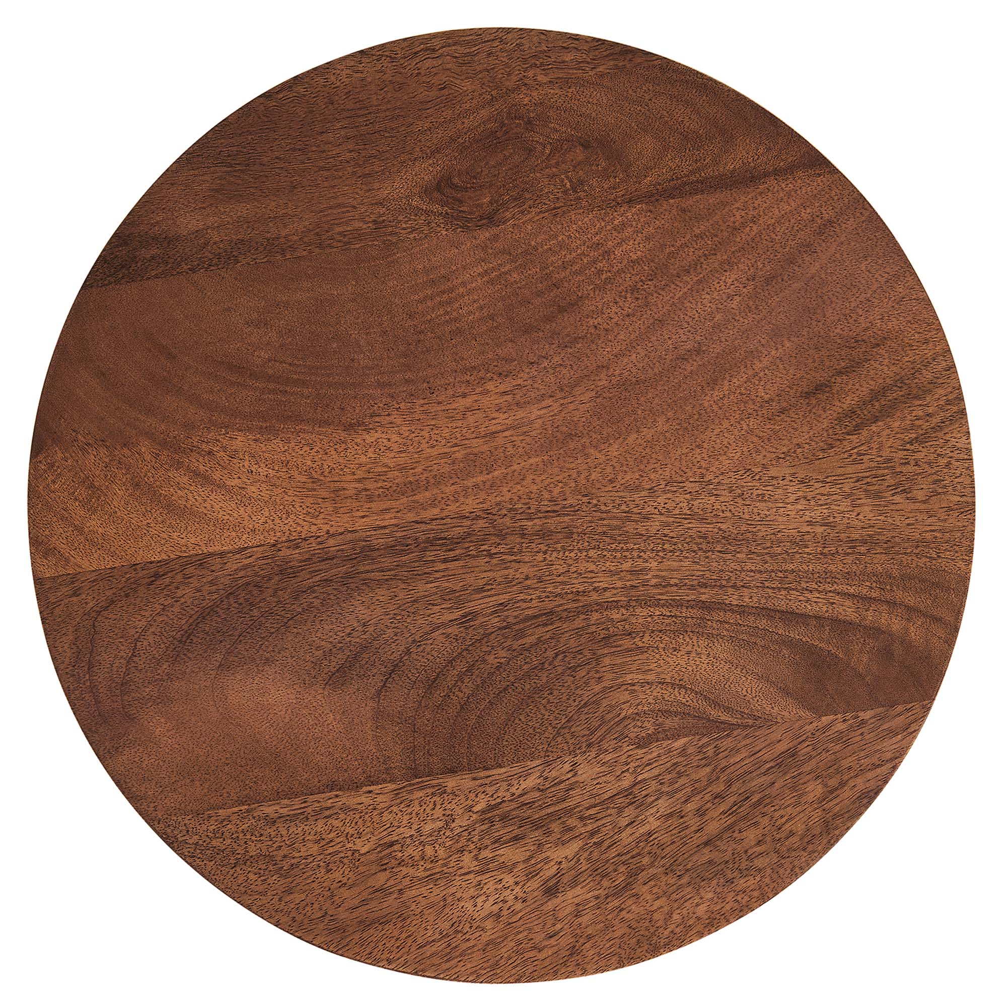 Valeo Round Wood and Metal Side Table by Modway - Image 5