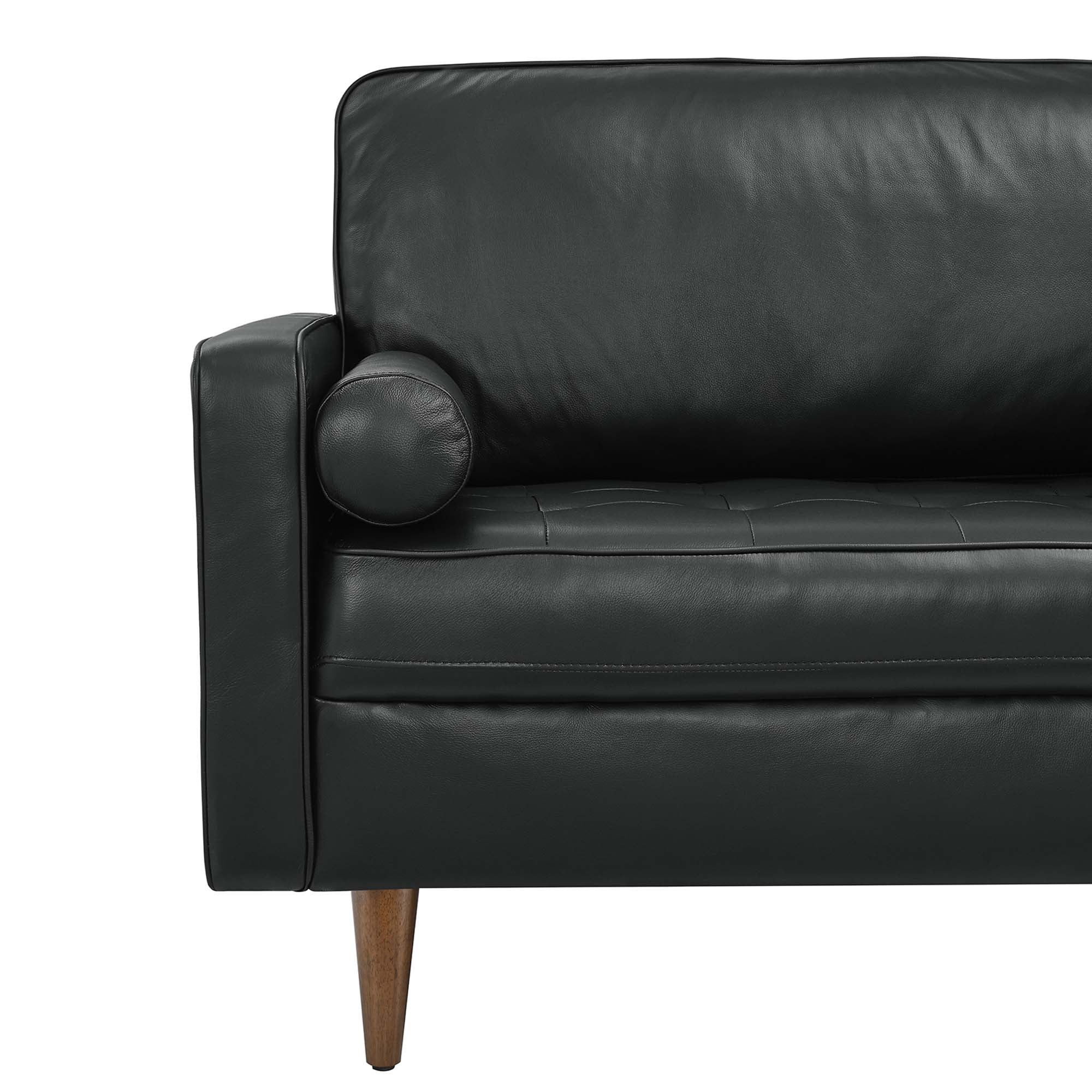 Valour 81" Leather Sofa by Modway - Image 6