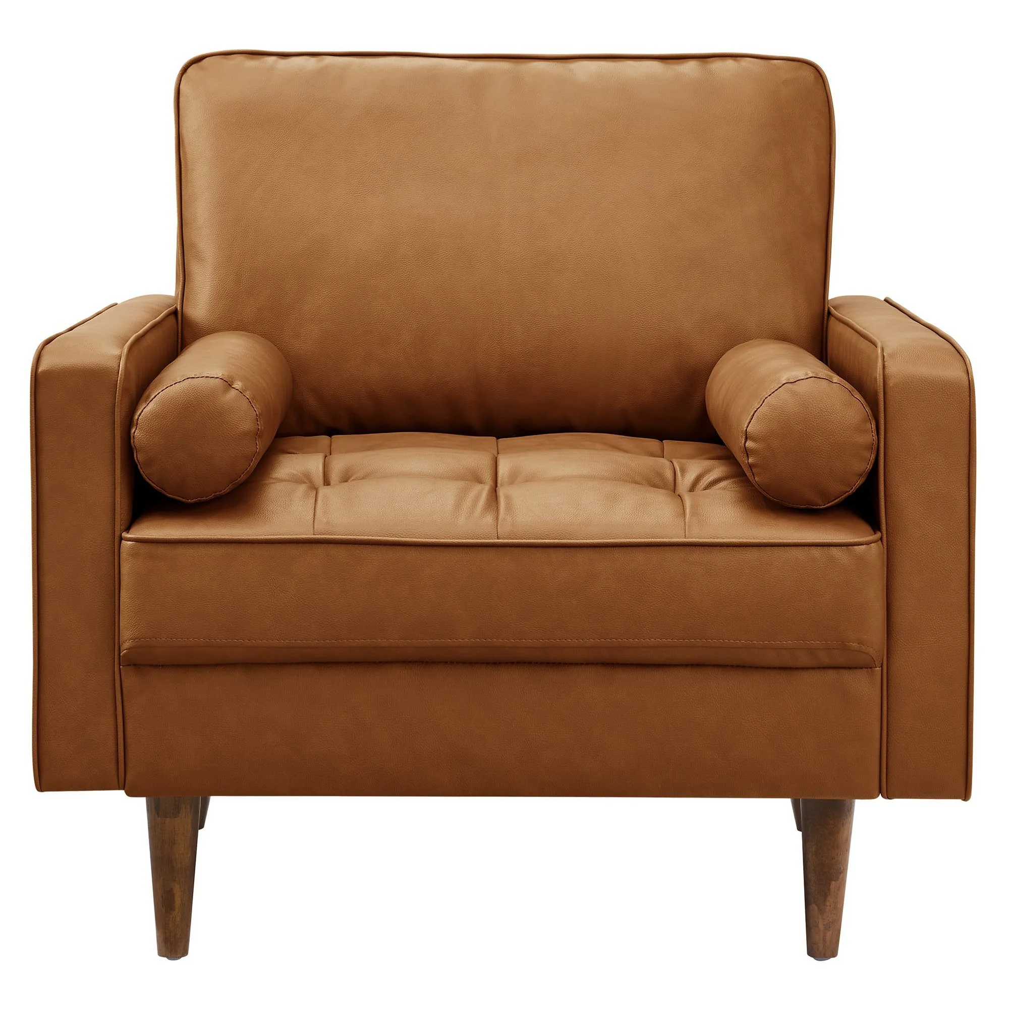 Valour Tufted Vegan Leather Accent Armchair by Modway - Image 6
