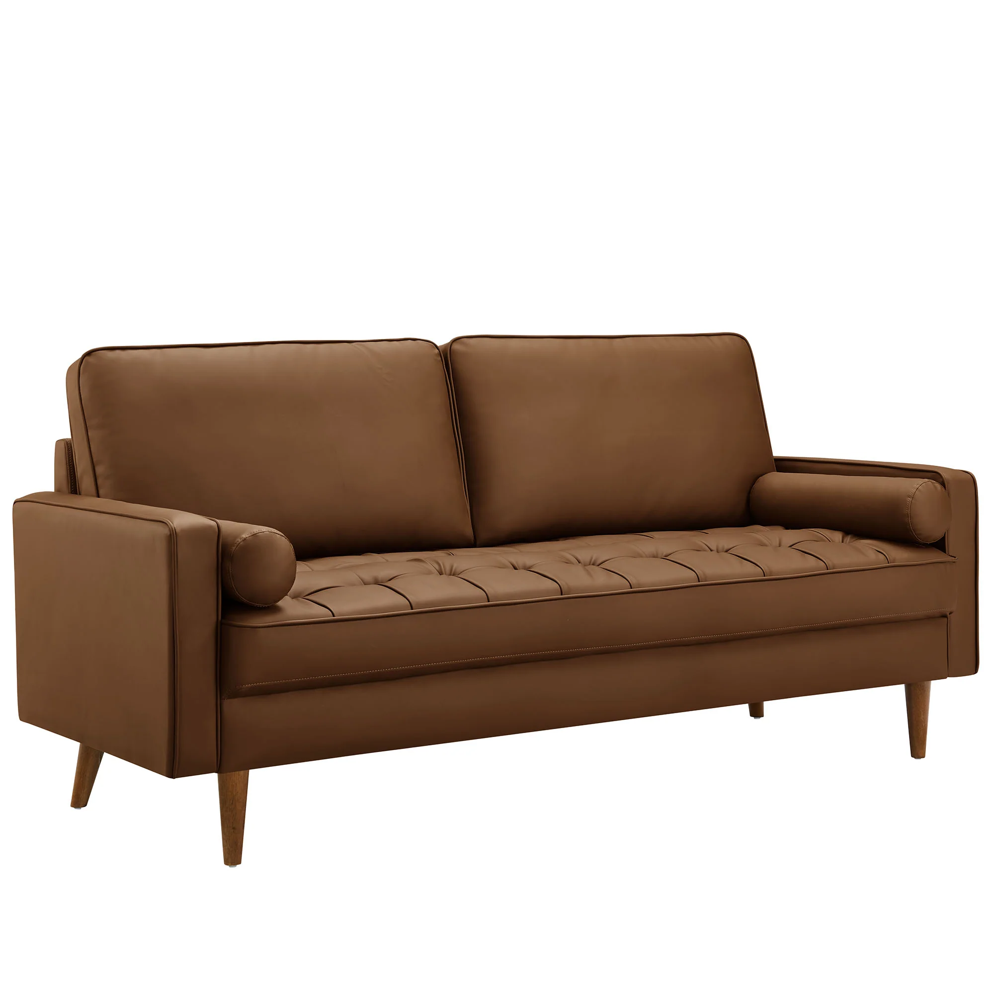 Valour Tufted Vegan Leather Sofa by Modway - Image 14