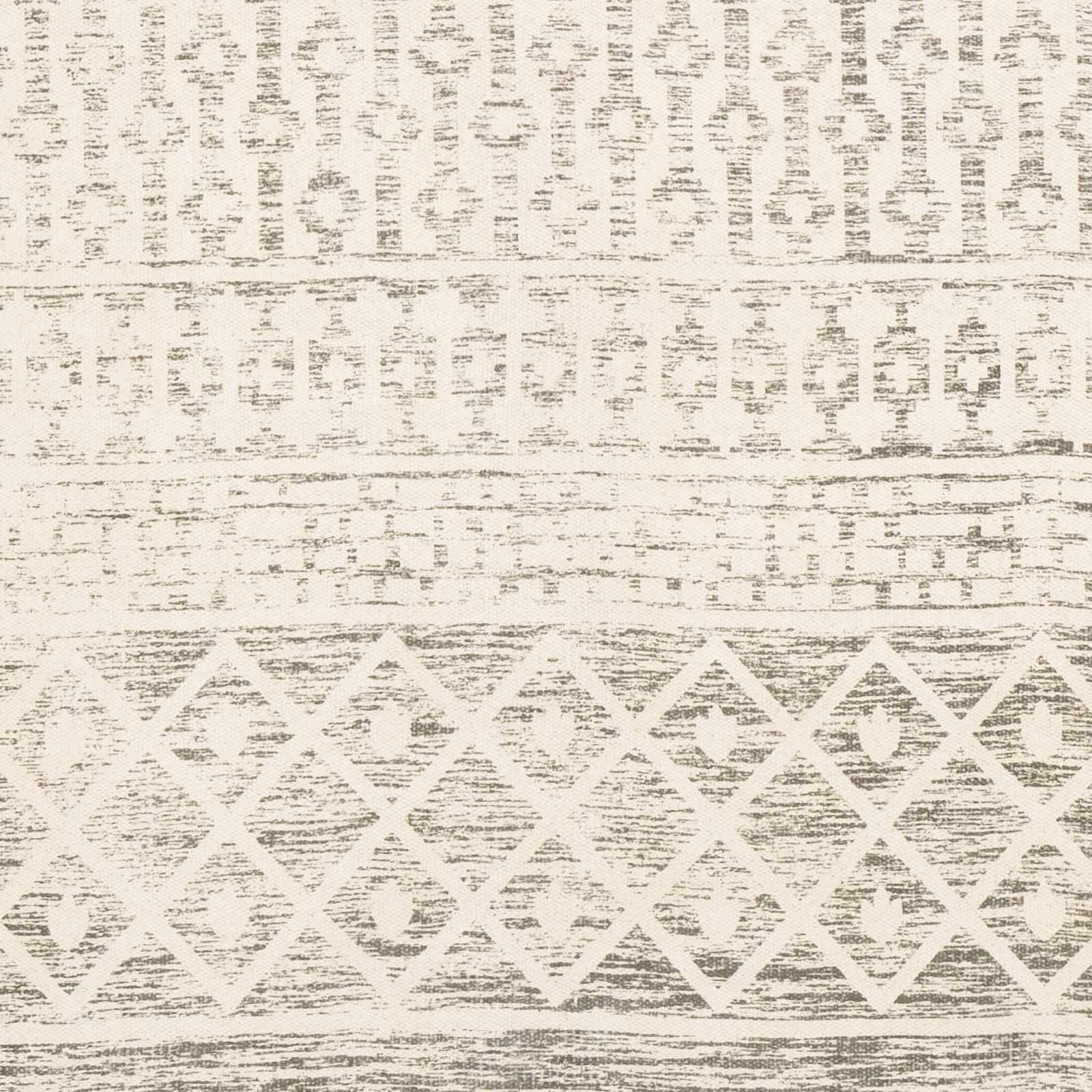Valyermo Beige Hand Woven Cotton Rug - Image 4