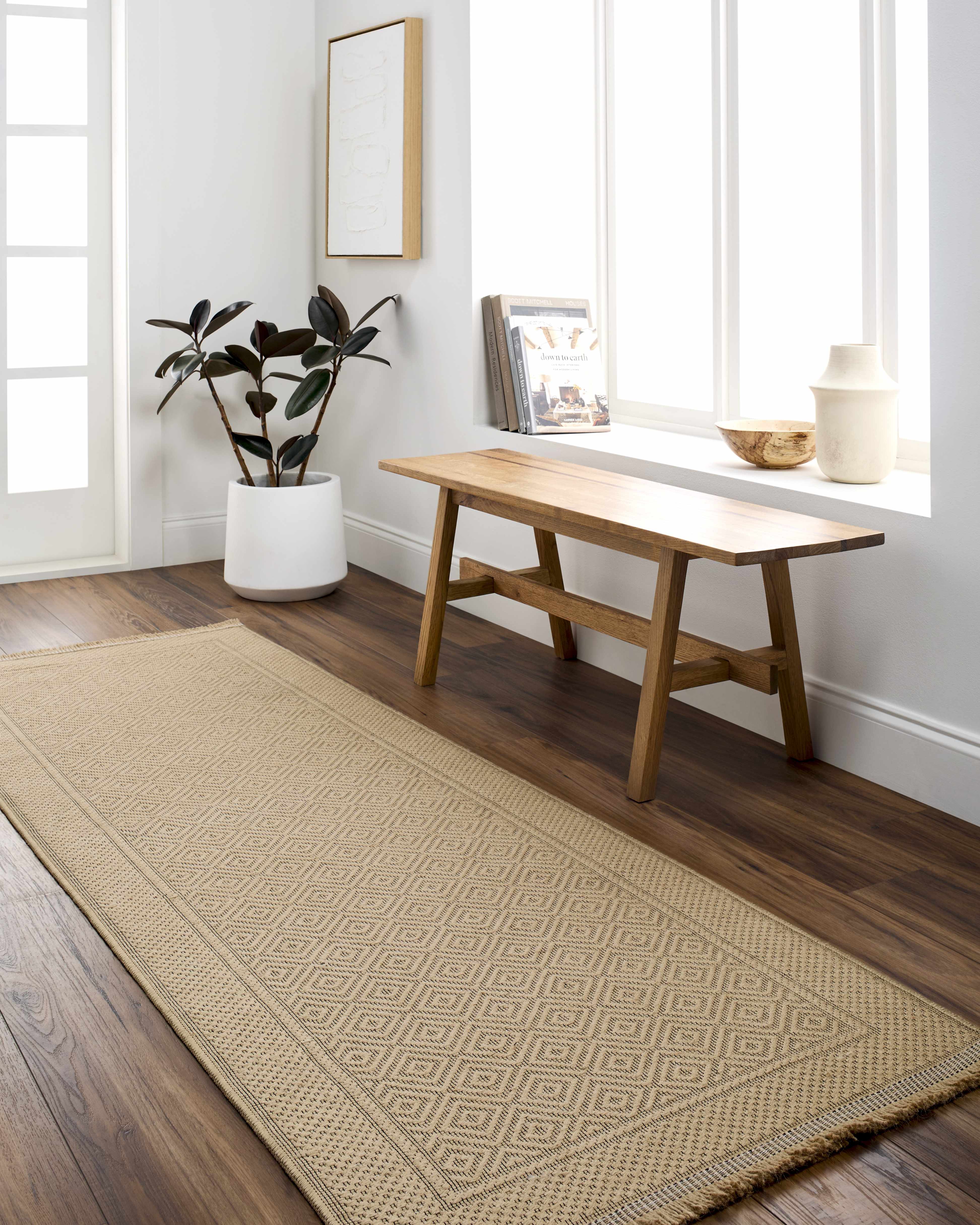 Veata Washable Jute Area Rug - Image 10