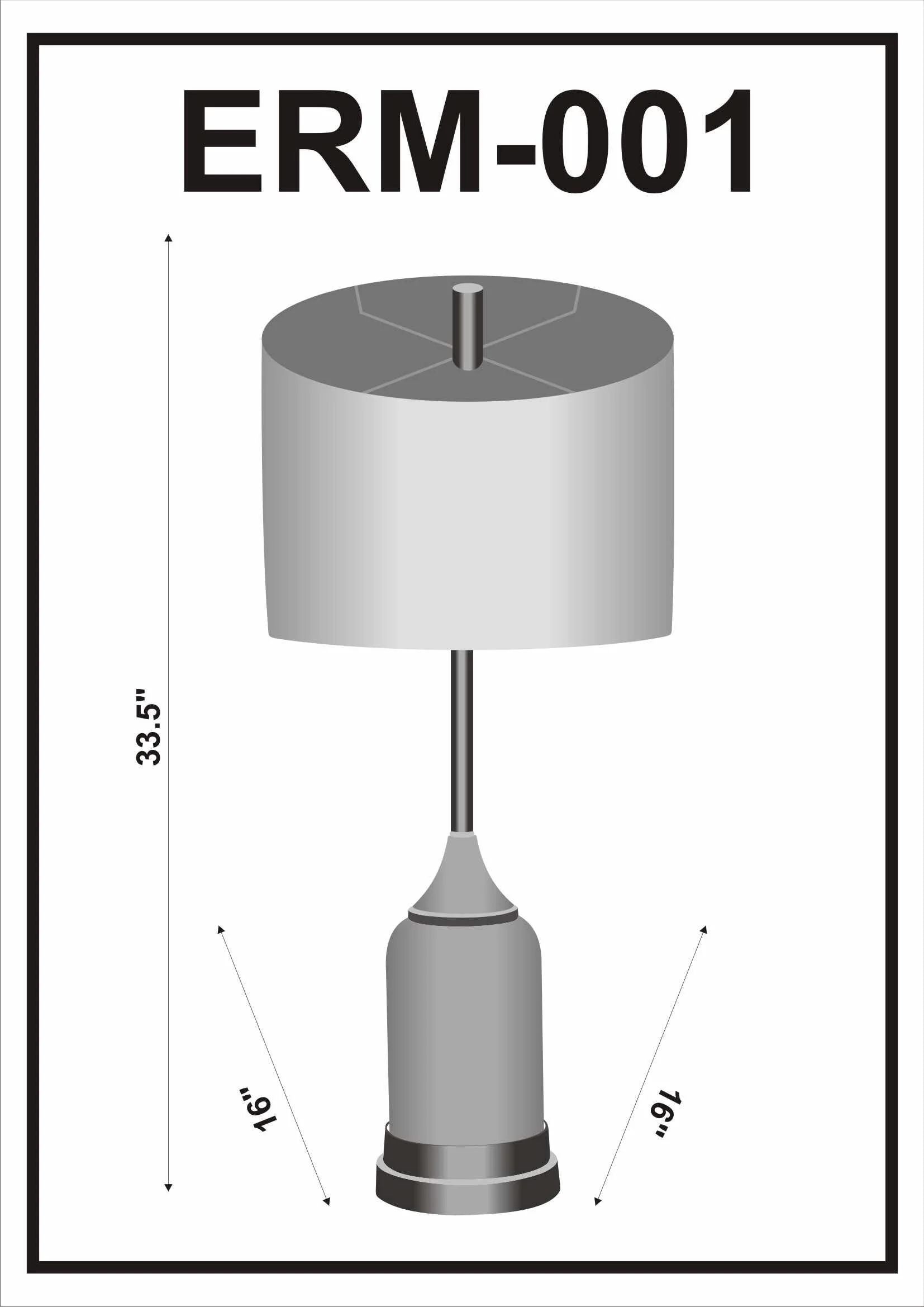 Vegreville Table Lamp - Clearance - Image 6