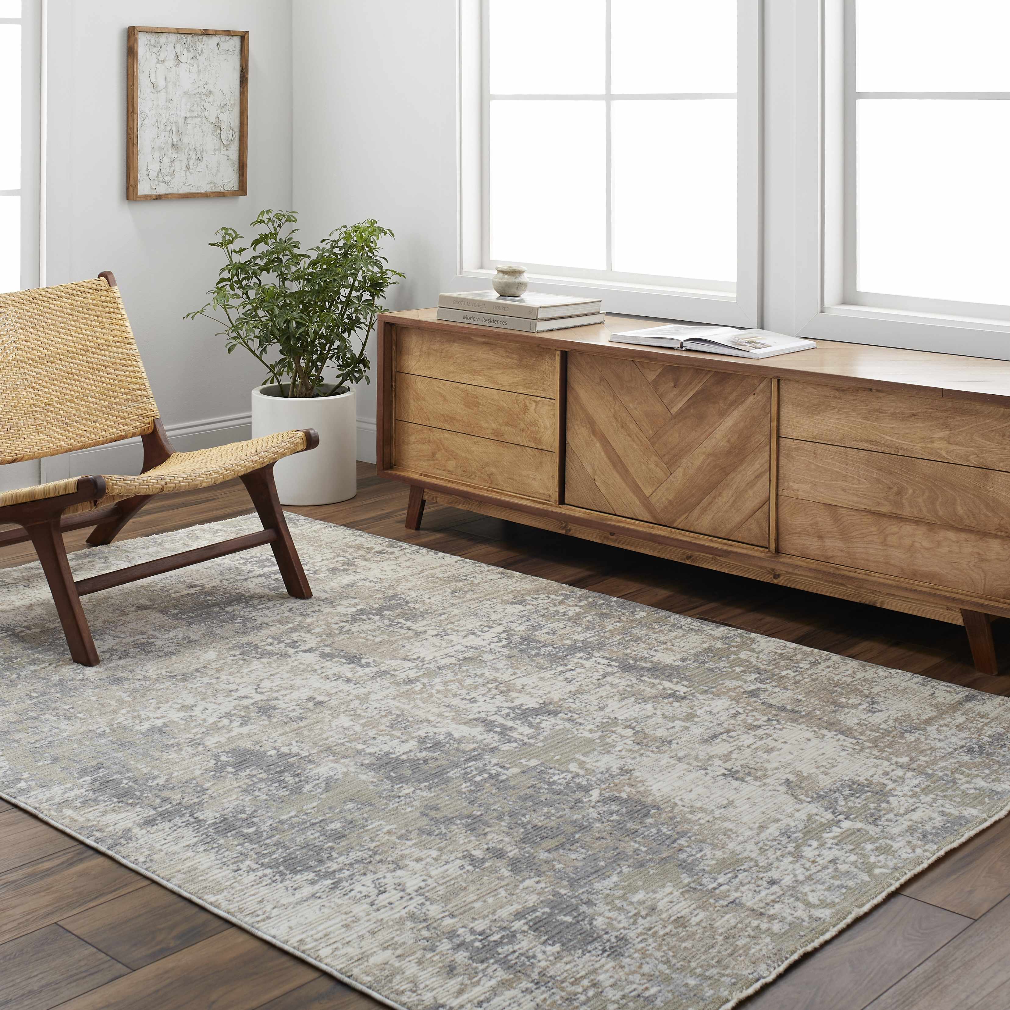 Velan Carved Statement Rug - Clearance - Image 2
