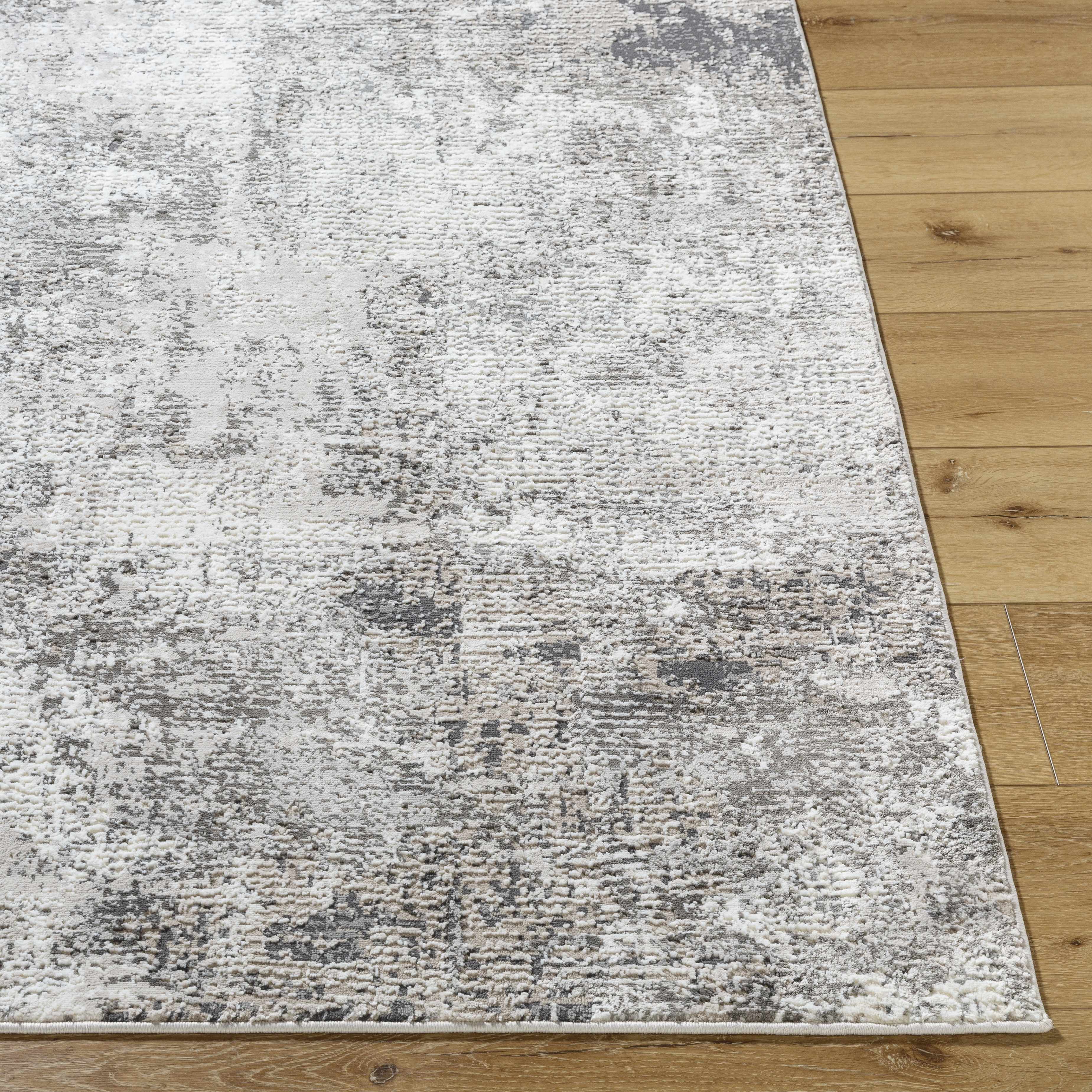 Velez 3D Rock Pattern Washable Rug - Image 5