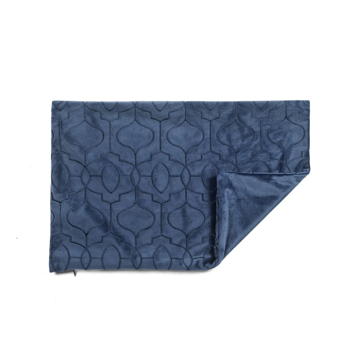 Velvet Geo Decorative Pillow Cover - Image 17