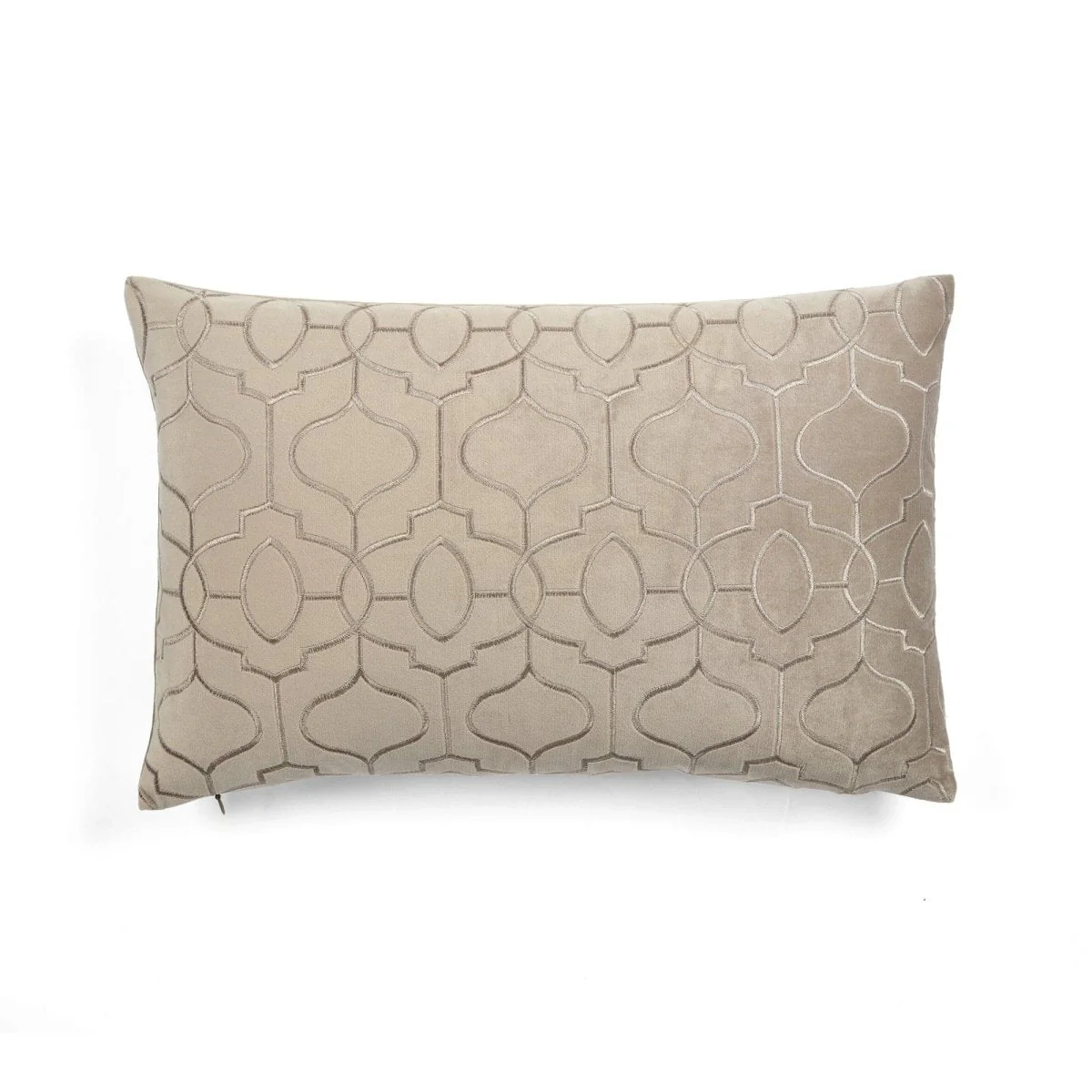 Velvet Geo Decorative Pillow Cover - Image 2