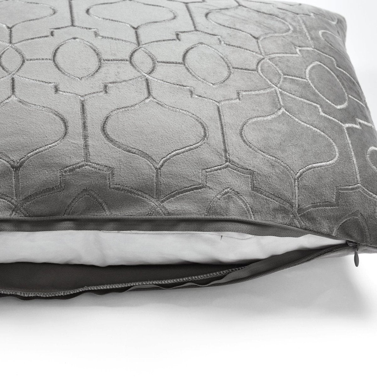 Velvet Geo Decorative Pillow Cover - Image 33