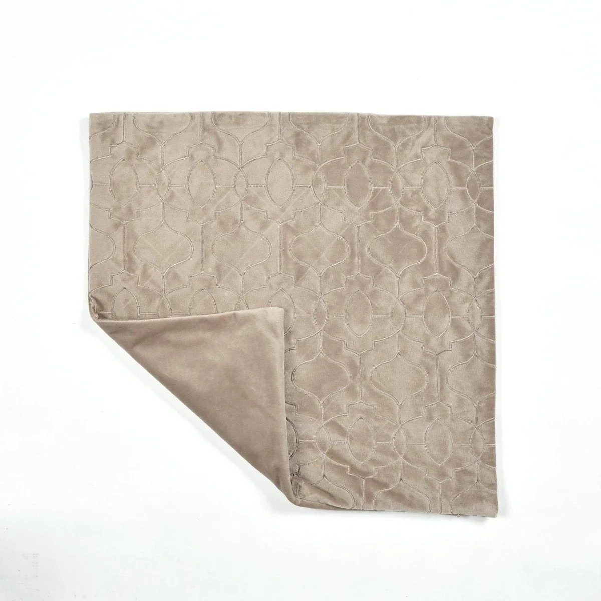 Velvet Geo Decorative Pillow Cover - Image 9