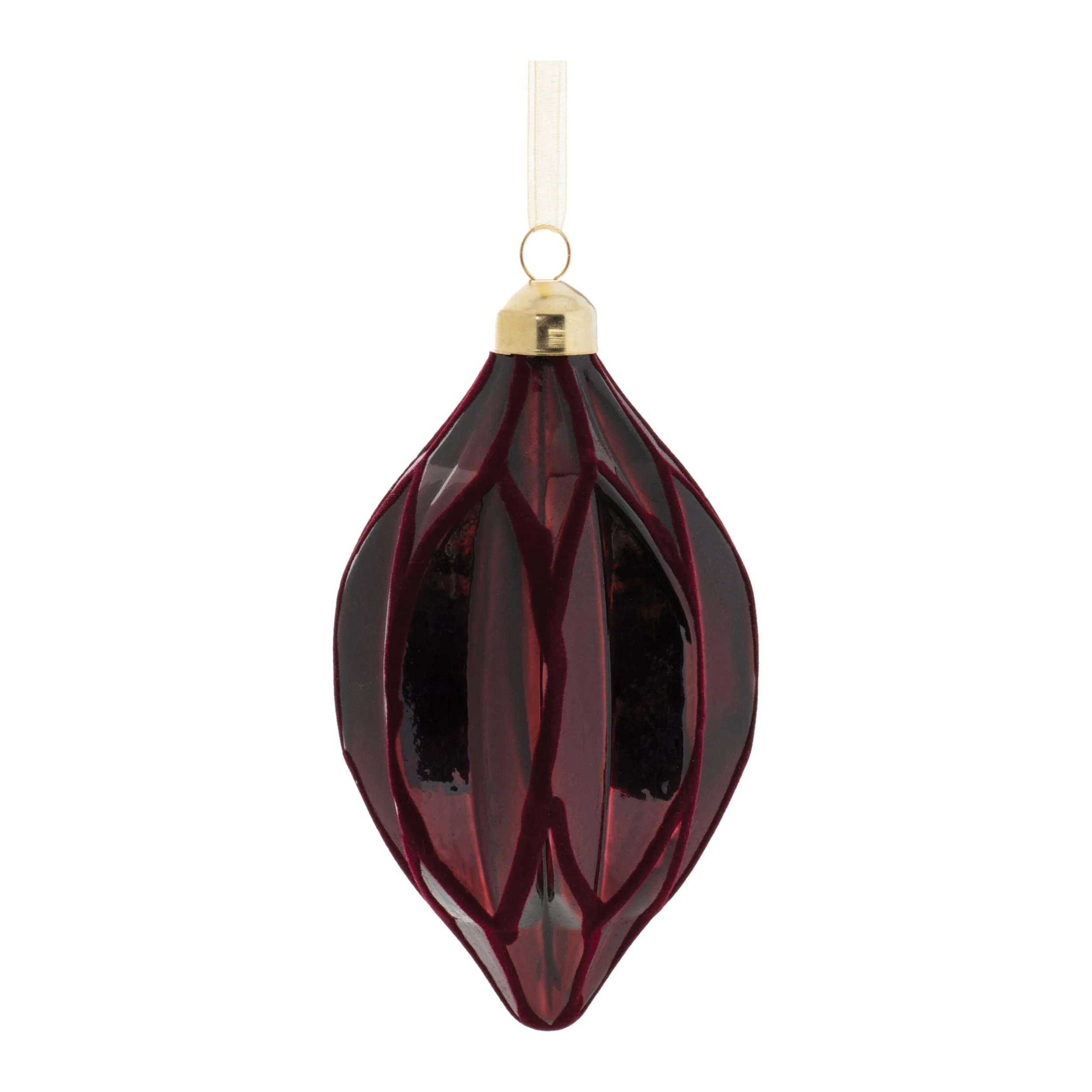 Velvet glass ornament (set of 6) - Image 4