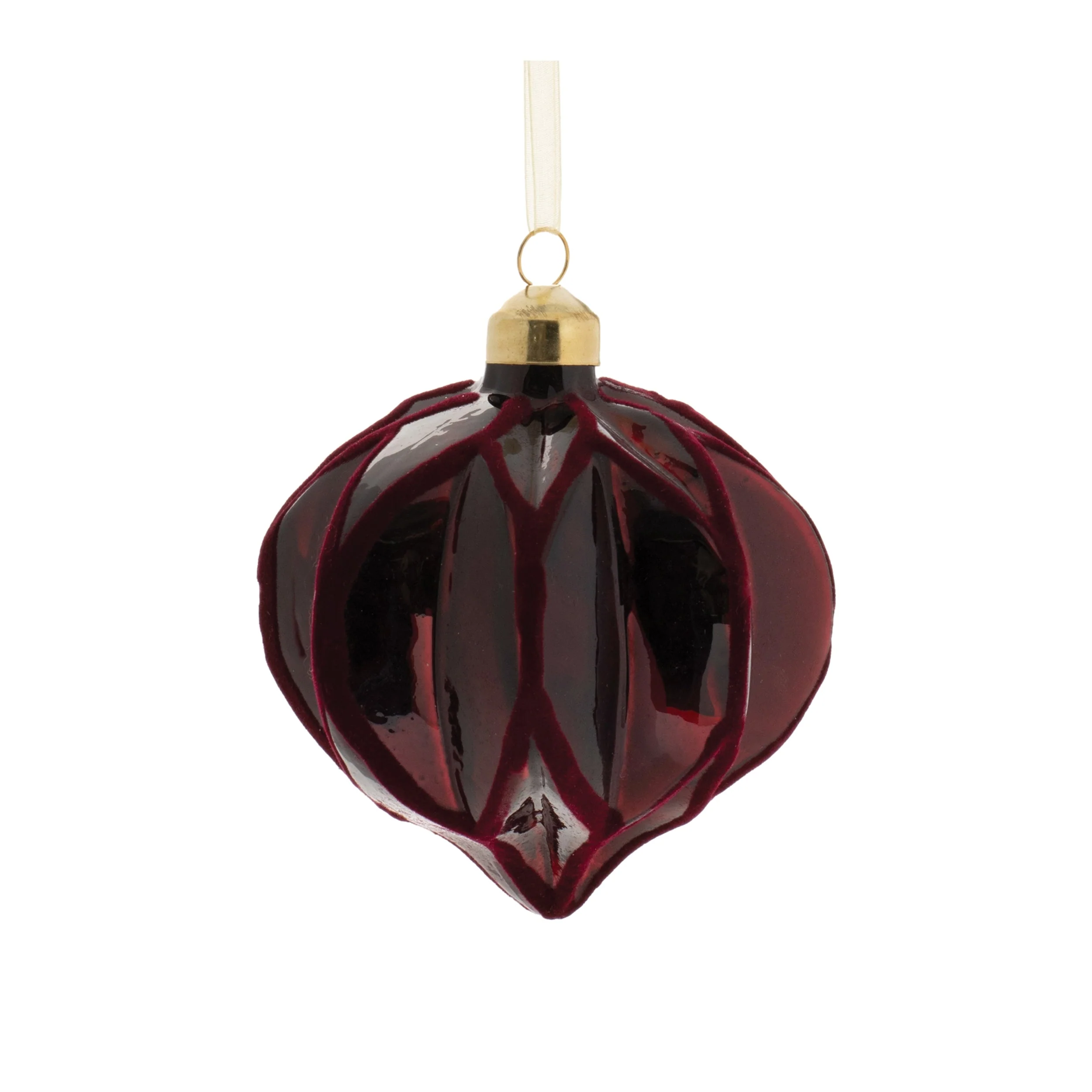 Velvet glass ornament (set of 6) - Image 5