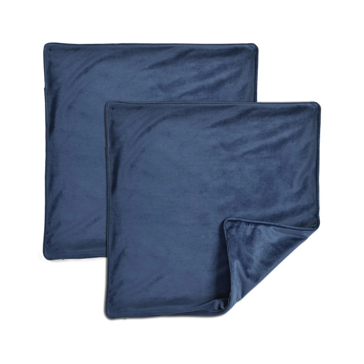 Velvet Solid Decorative Pillow Cover 2-Pack Set - Image 14