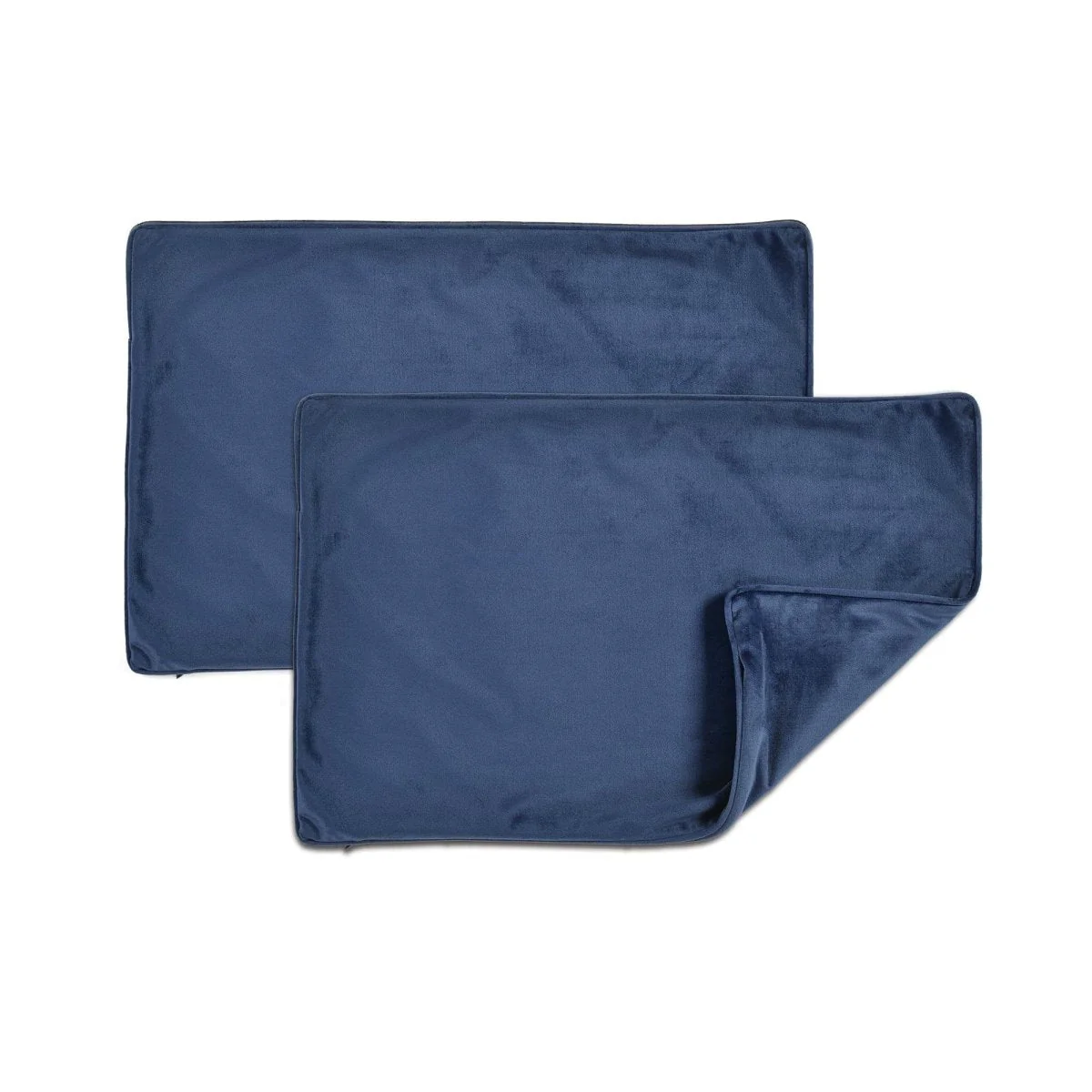 Velvet Solid Decorative Pillow Cover 2-Pack Set - Image 18