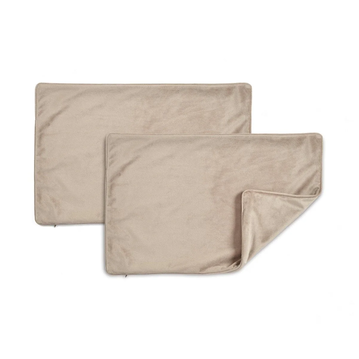 Velvet Solid Decorative Pillow Cover 2-Pack Set - Image 20