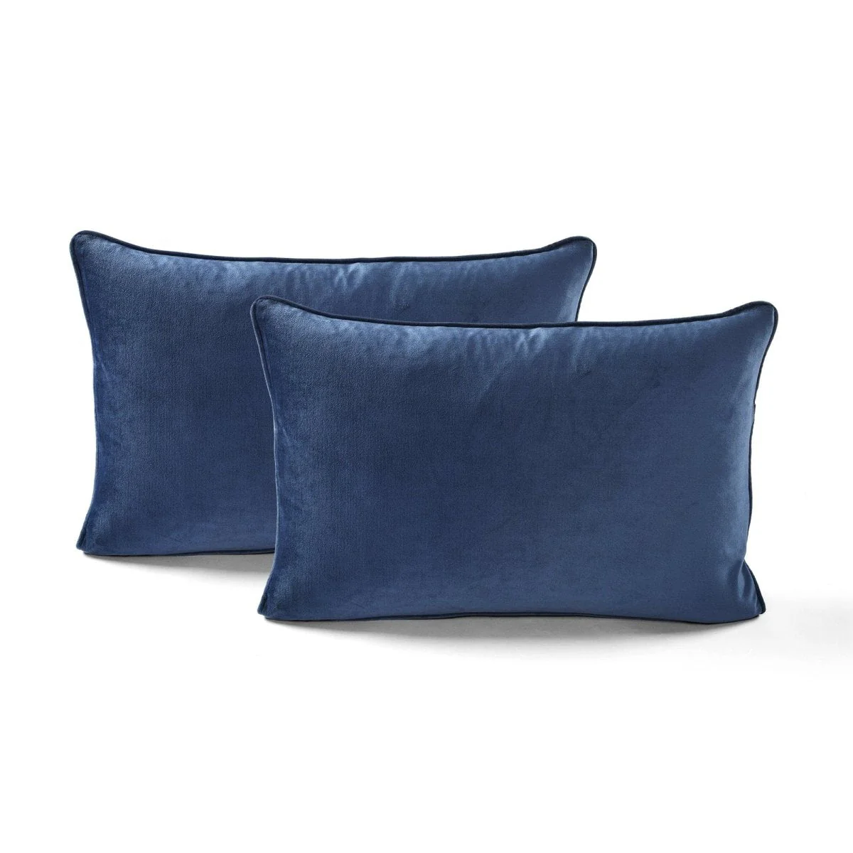 Velvet Solid Decorative Pillow Cover 2-Pack Set - Image 6