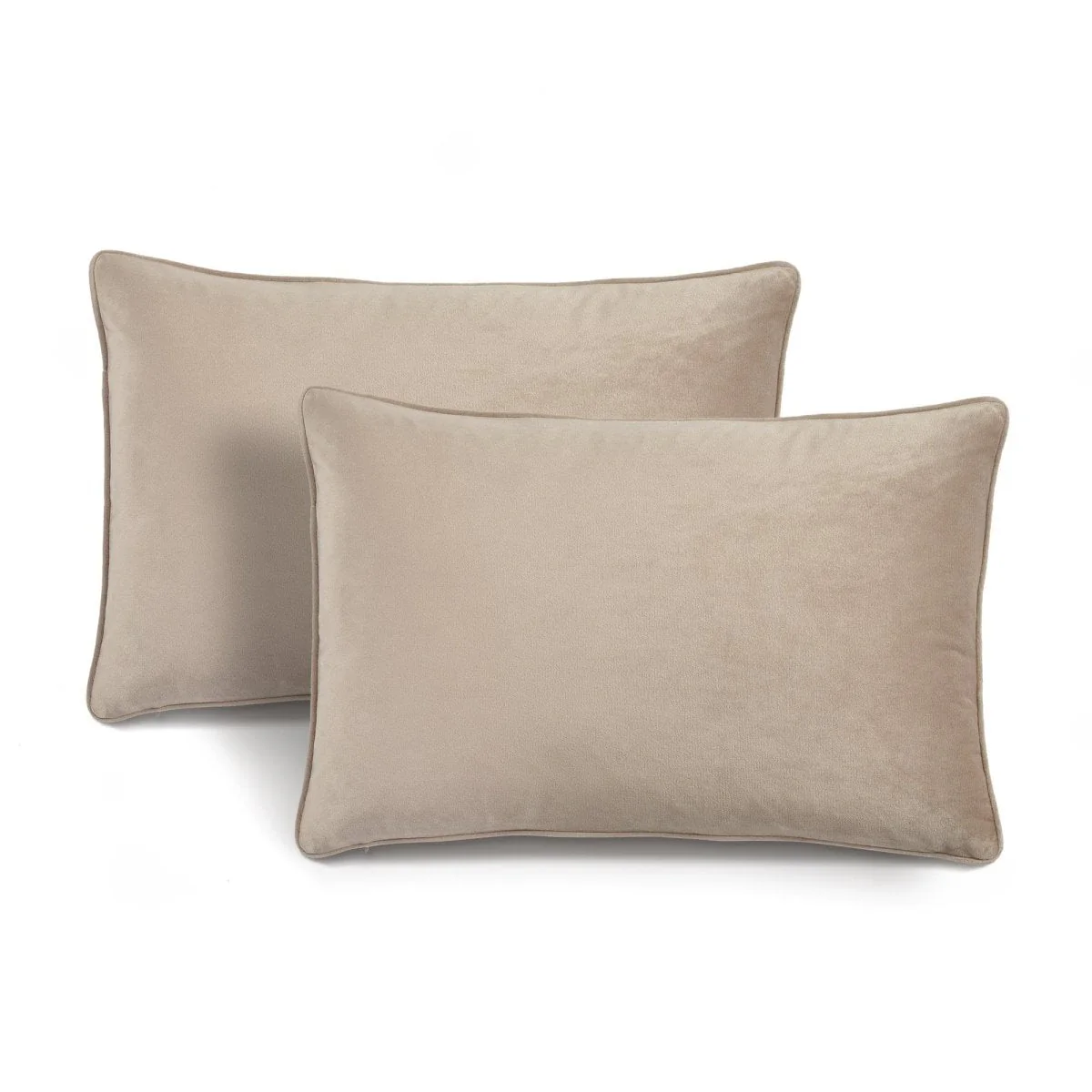 Velvet Solid Decorative Pillow Cover 2-Pack Set - Image 8