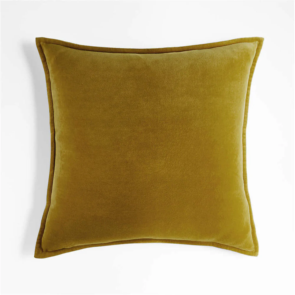 Velvet Throw Pillow  pack of 1, size 12"x20, 18"x18", 20"x20" options, Blue, velvet, 12X20 – Fancy & Stacy - Image 18