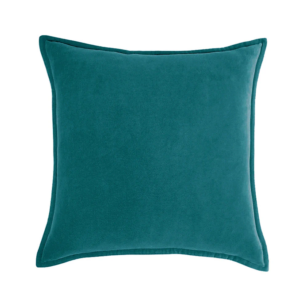 Velvet Throw Pillow  pack of 1, size 12"x20, 18"x18", 20"x20" options, Blue, velvet, 12X20 – Fancy & Stacy - Image 20