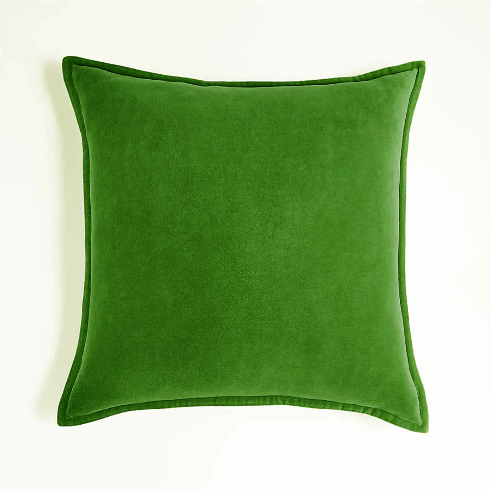 Velvet Throw Pillow  pack of 1, size 12"x20, 18"x18", 20"x20" options, Blue, velvet, 12X20 – Fancy & Stacy - Image 32