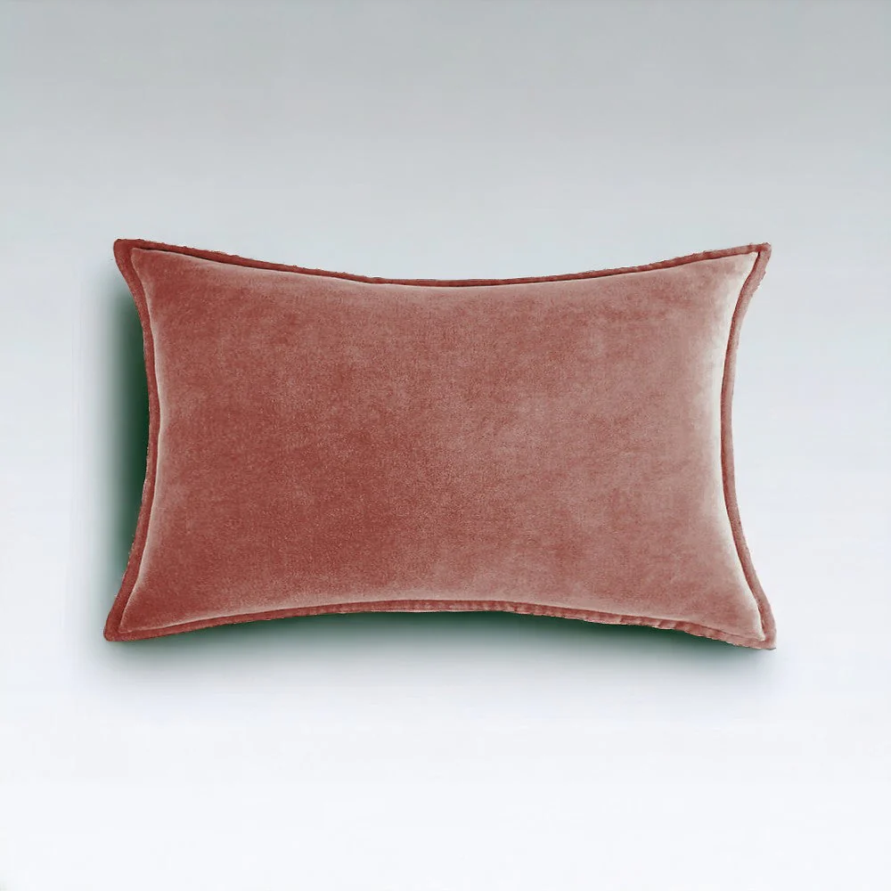 Velvet Throw Pillow  pack of 1, size 12"x20, 18"x18", 20"x20" options, Blue, velvet, 12X20 – Fancy & Stacy - Image 46