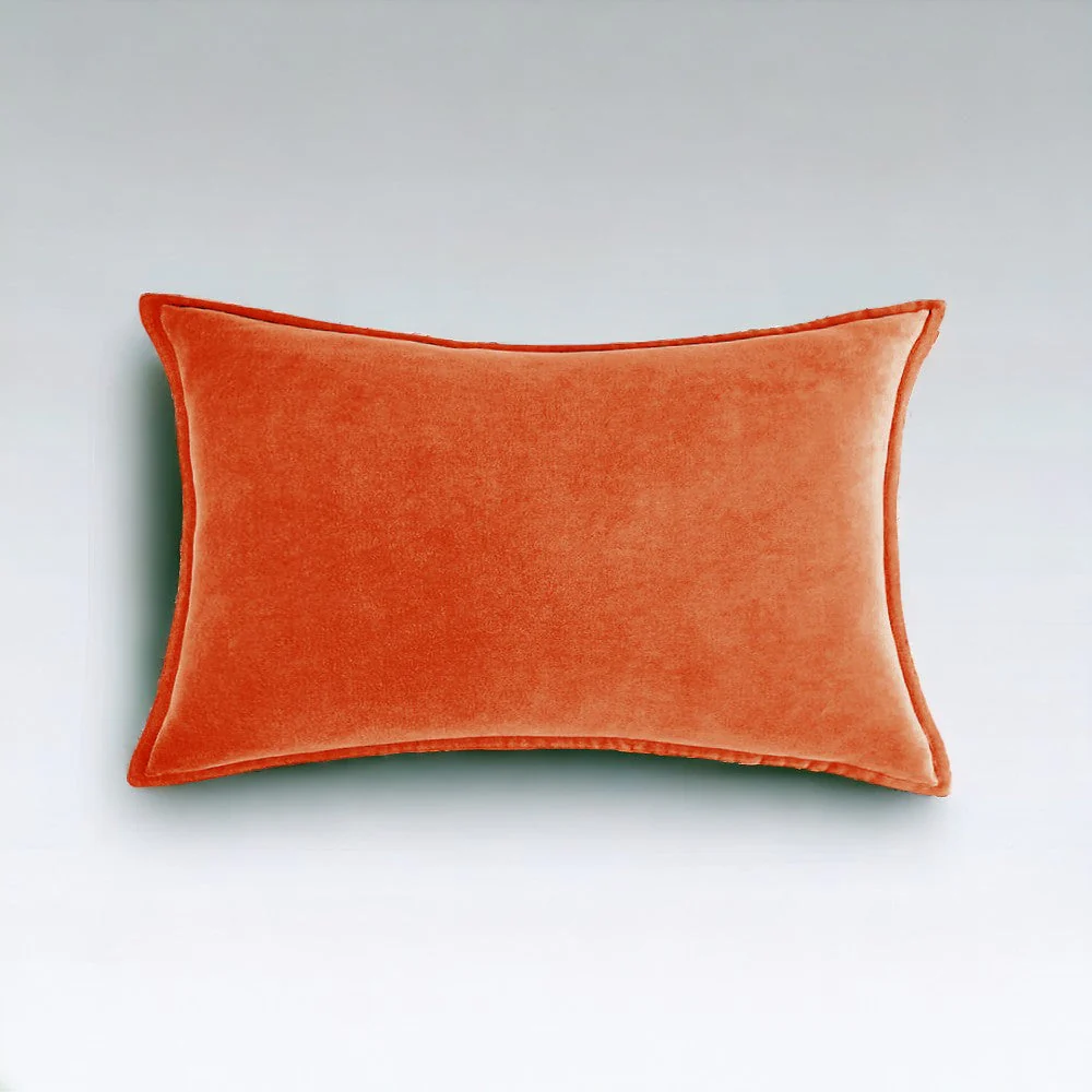 Velvet Throw Pillow  pack of 1, size 12"x20, 18"x18", 20"x20" options, Blue, velvet, 12X20 – Fancy & Stacy - Image 49