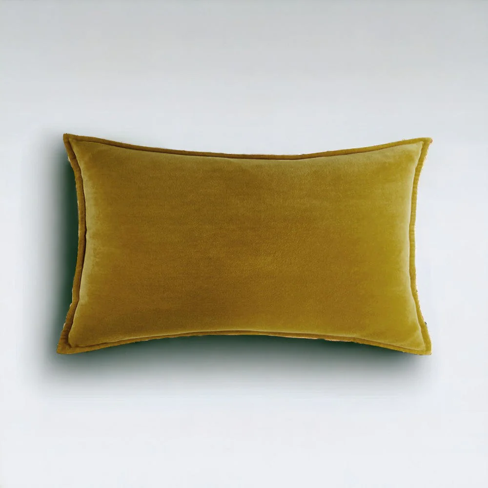 Velvet Throw Pillows pack of 2, size 12"x20, 18"x18", 20"x20" and various color options - Image 37