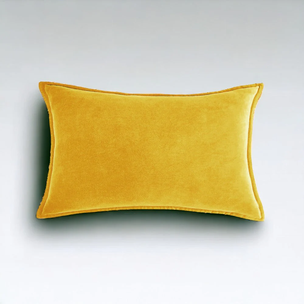 Velvet Throw Pillows pack of 2, size 12"x20, 18"x18", 20"x20" and various color options - Image 42