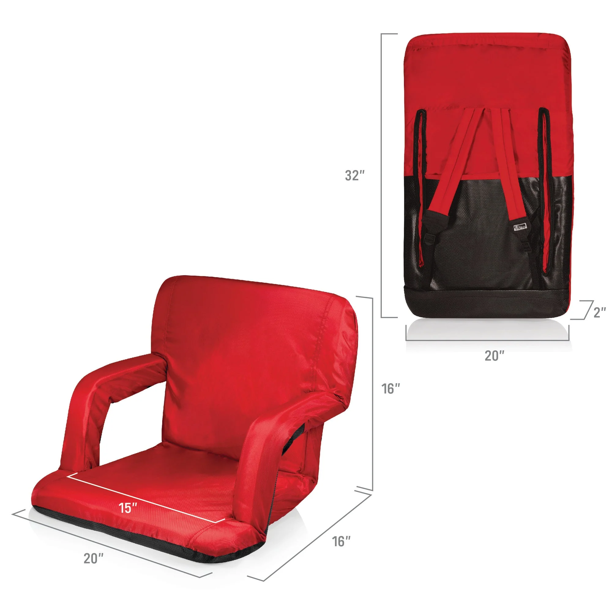 Ventura Portable Reclining Stadium Seat - Image 28