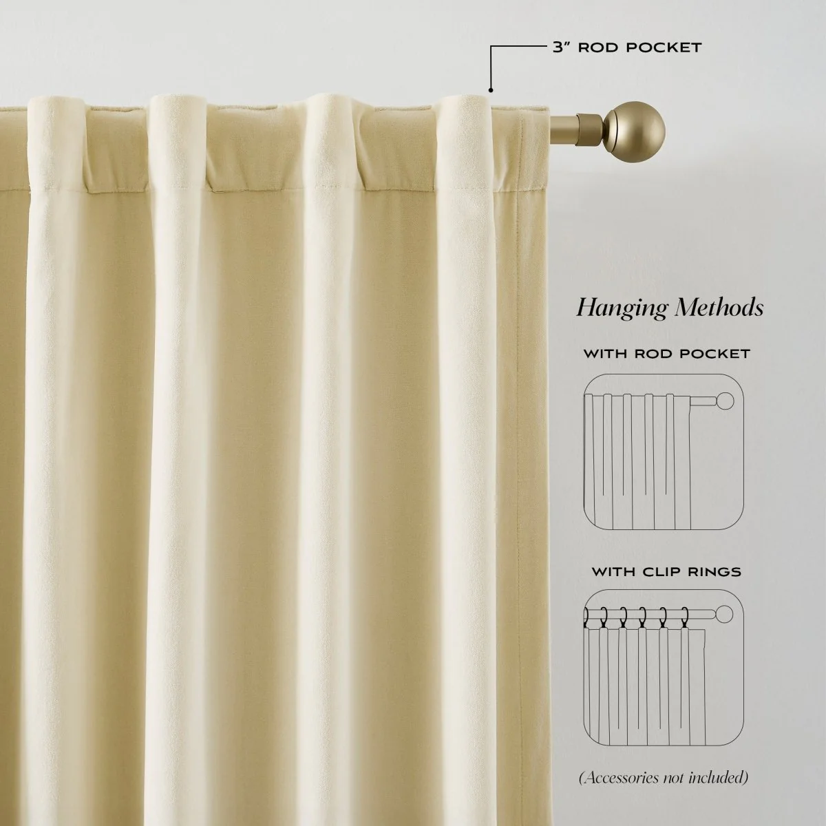 Verdant Path Velvet Blackout Window Curtain Panels - Image 17