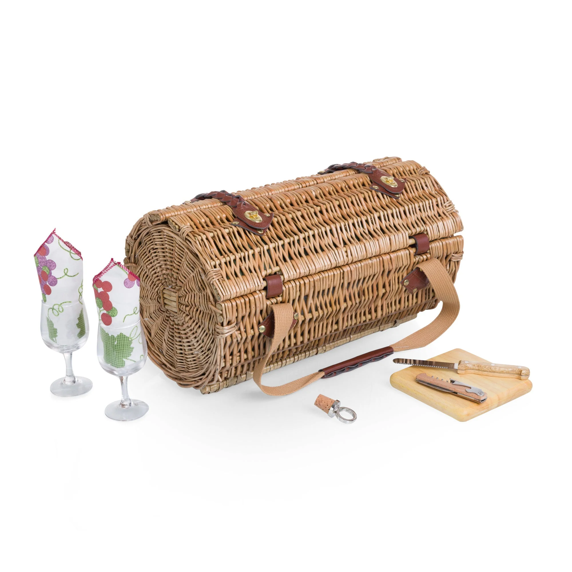 Verona Wine & Cheese Picnic Basket - Image 5
