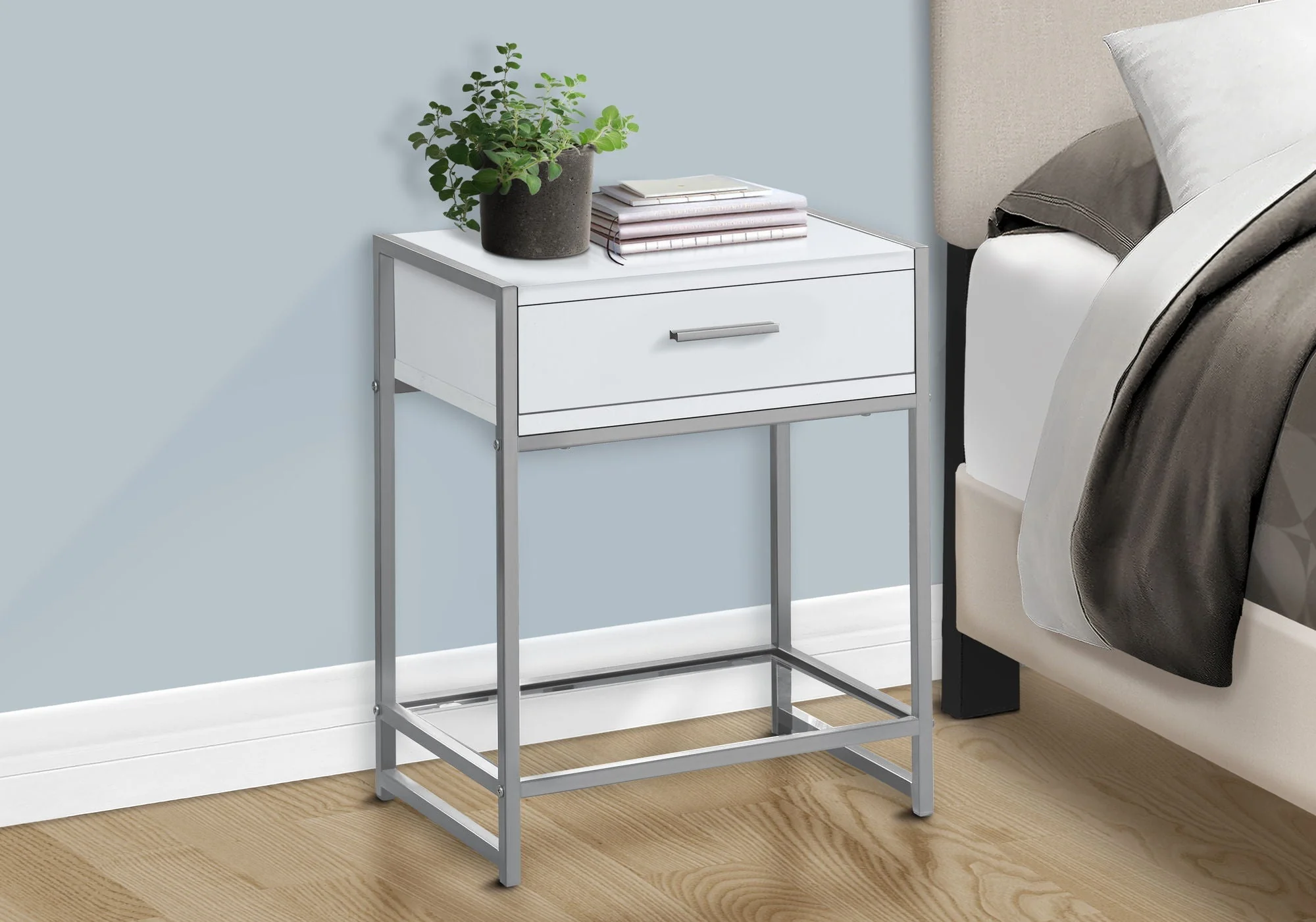 Versatile Accent Side Table with Storage Drawer - Image 4