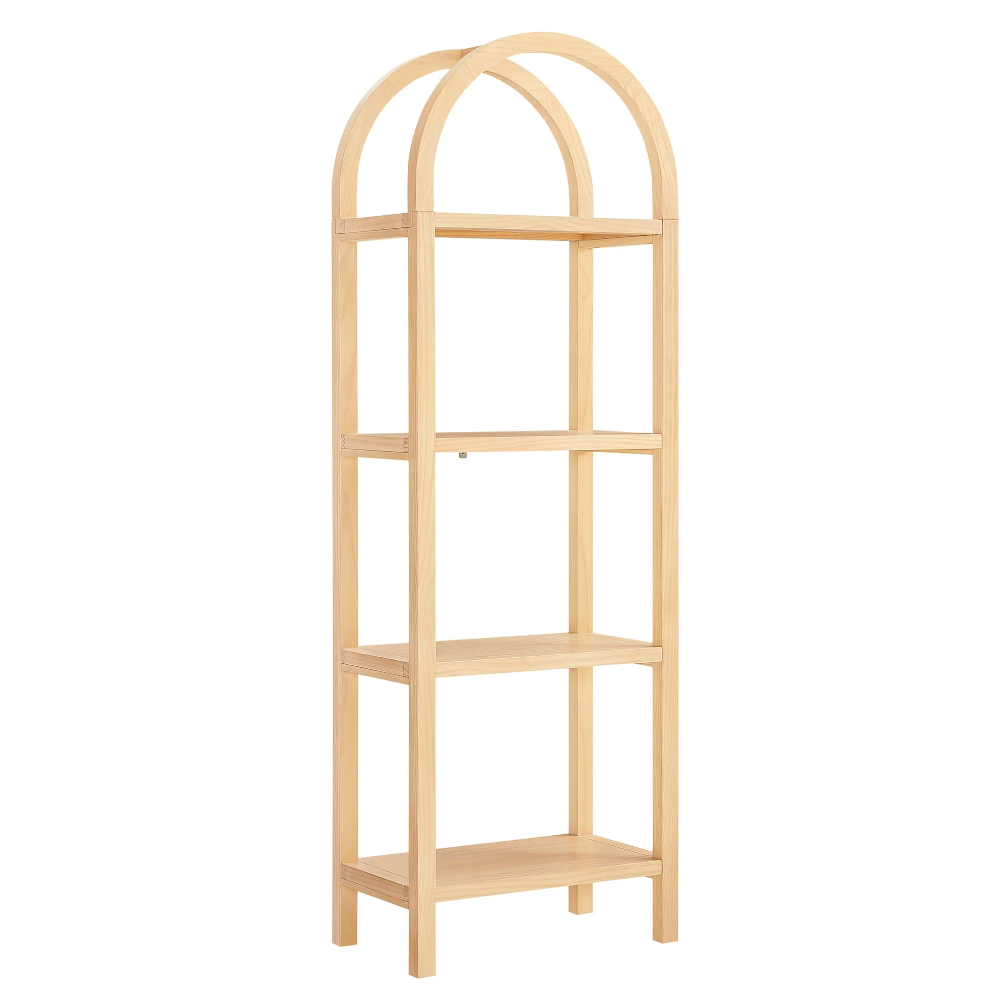 Vexley 72 Inch Tall Narrow Arched Bookshelf by Modway - Image 21