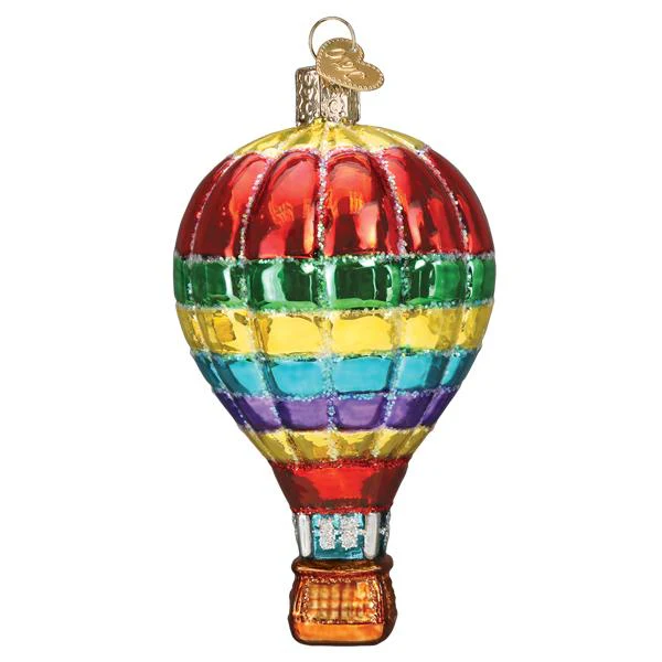 Vibrant Hot Air Balloon Ornament - Image 3