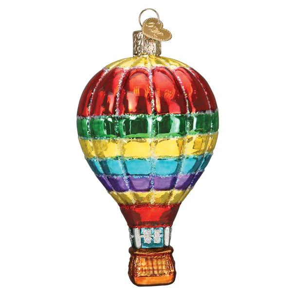 Vibrant Hot Air Balloon Ornament - Image 5