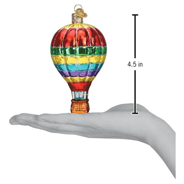 Vibrant Hot Air Balloon Ornament - Image 6
