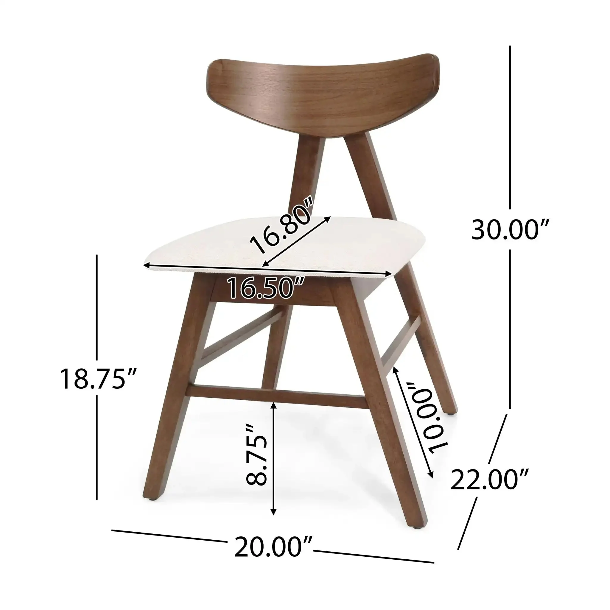 Vida Modern Dining Chair - Image 2