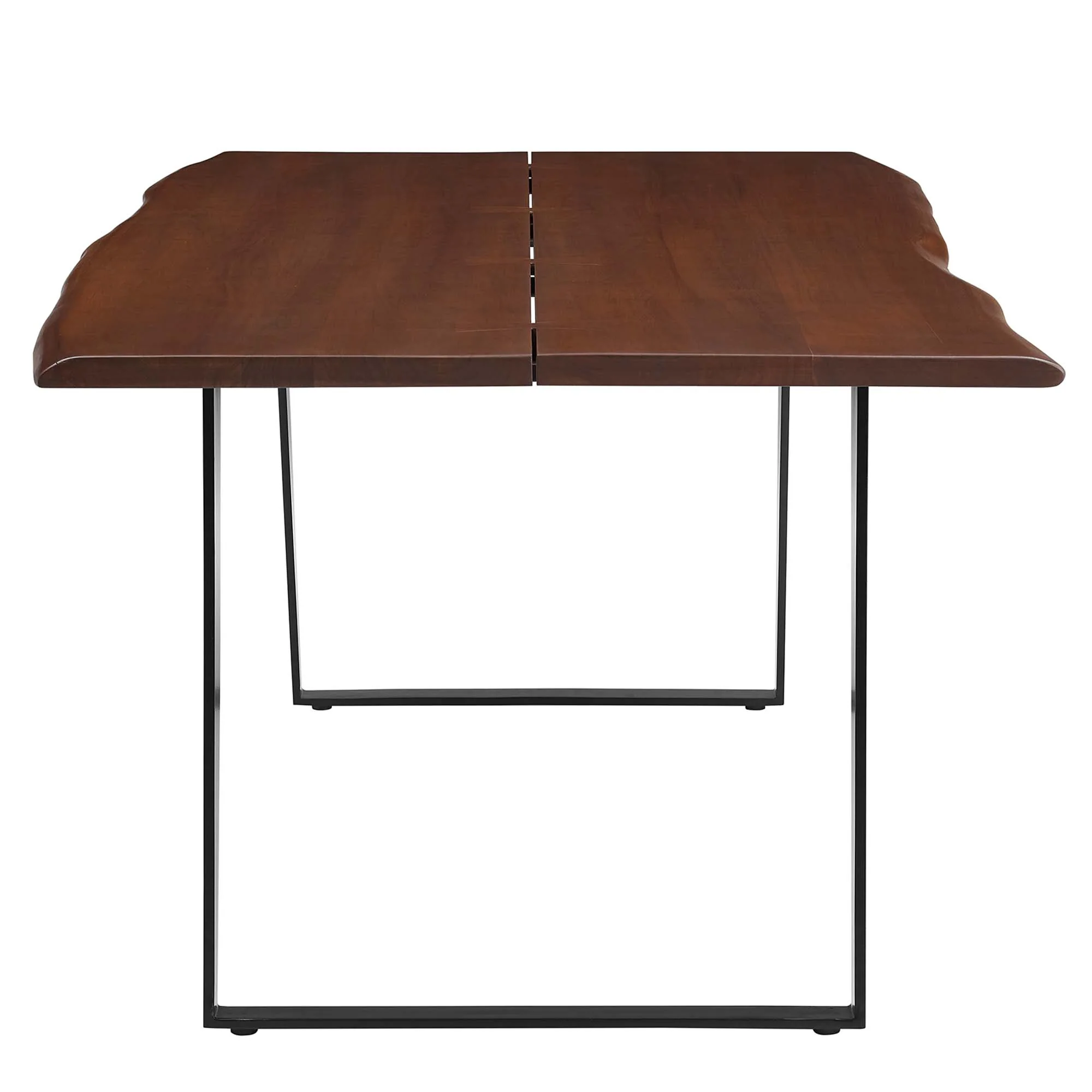 Viggo 74" Live Edge Acacia Wood Dining Table by Modway - Image 4
