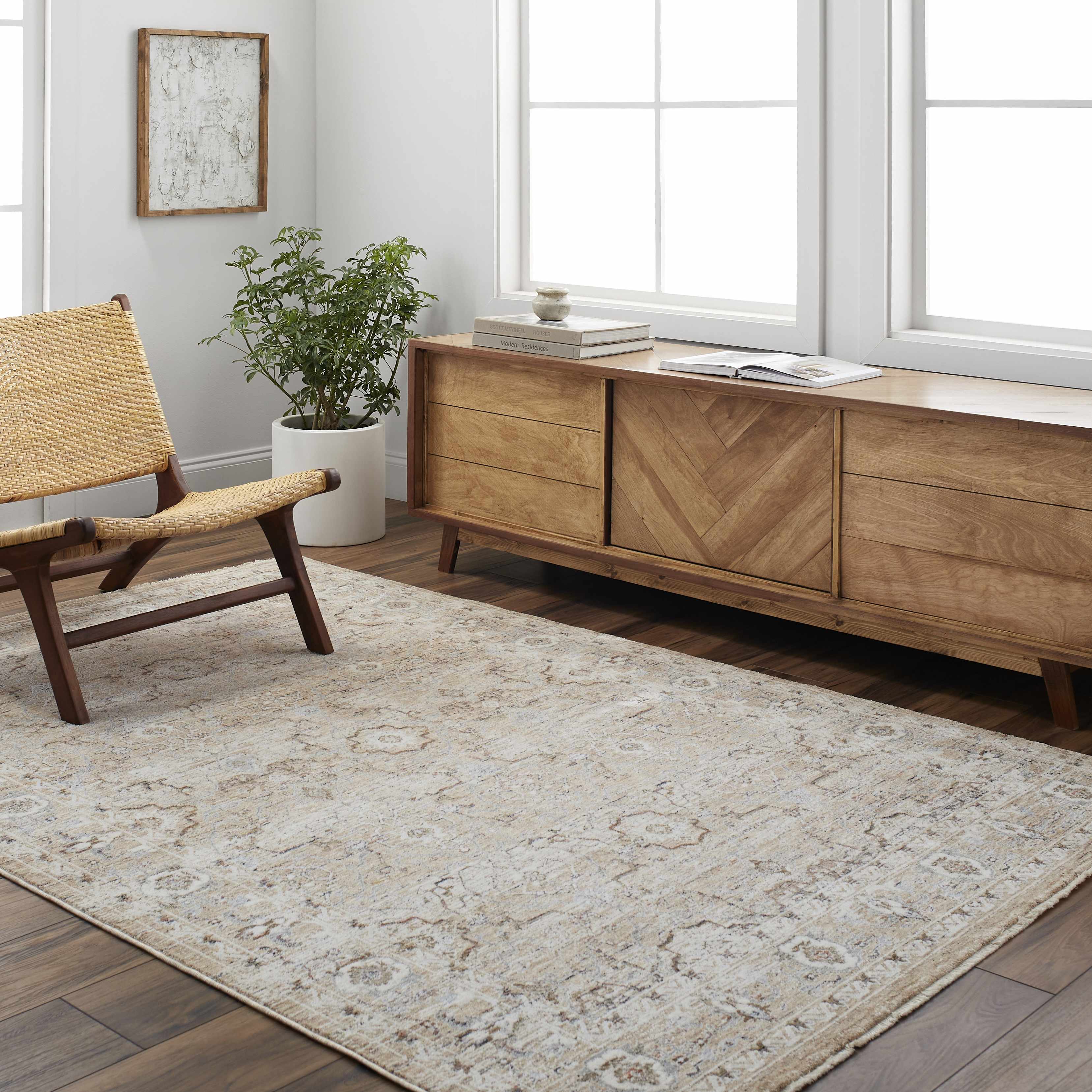 Vilda Carved Statement Rug - Clearance - Image 2