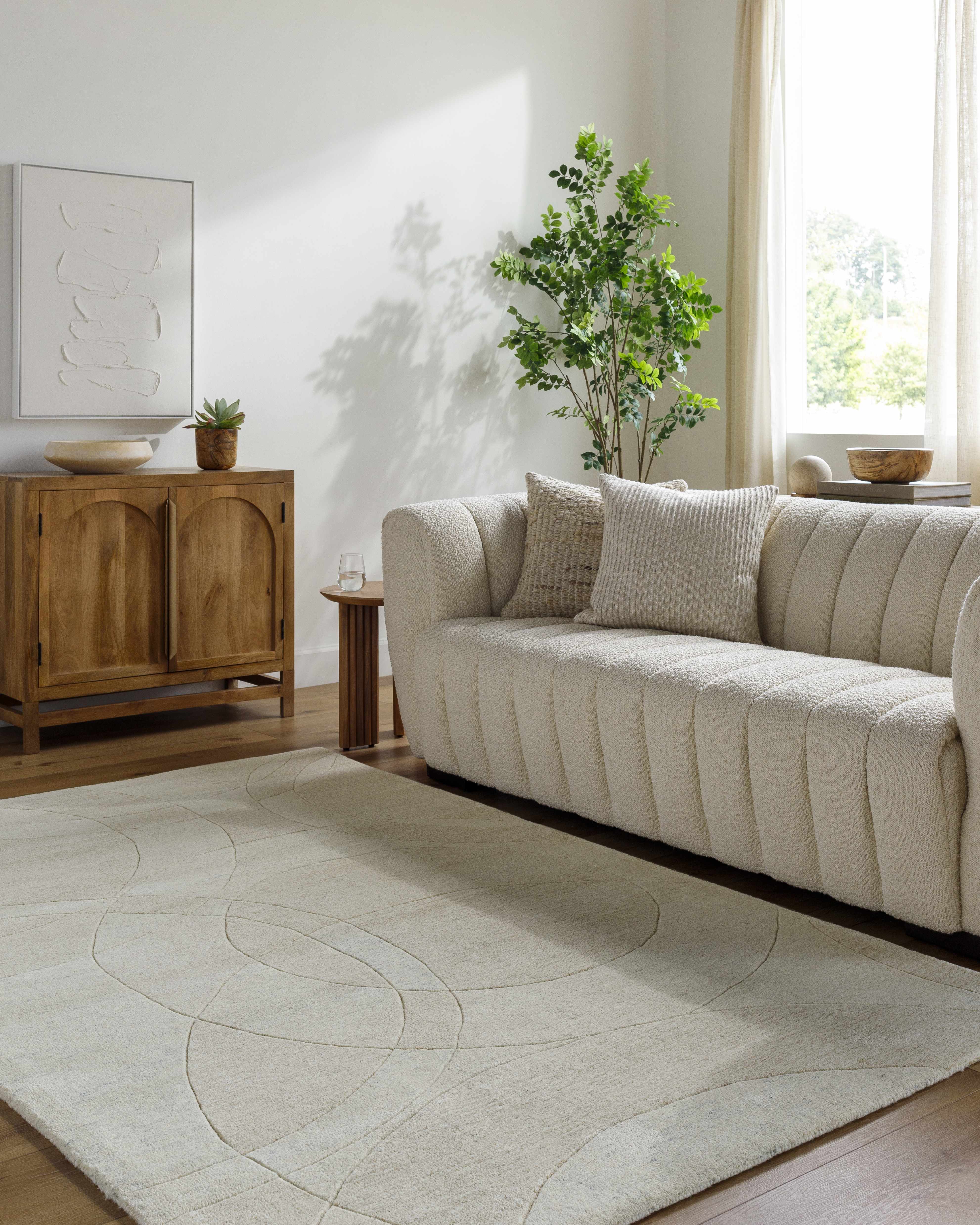 Ville Modern Wool Rug - Image 2