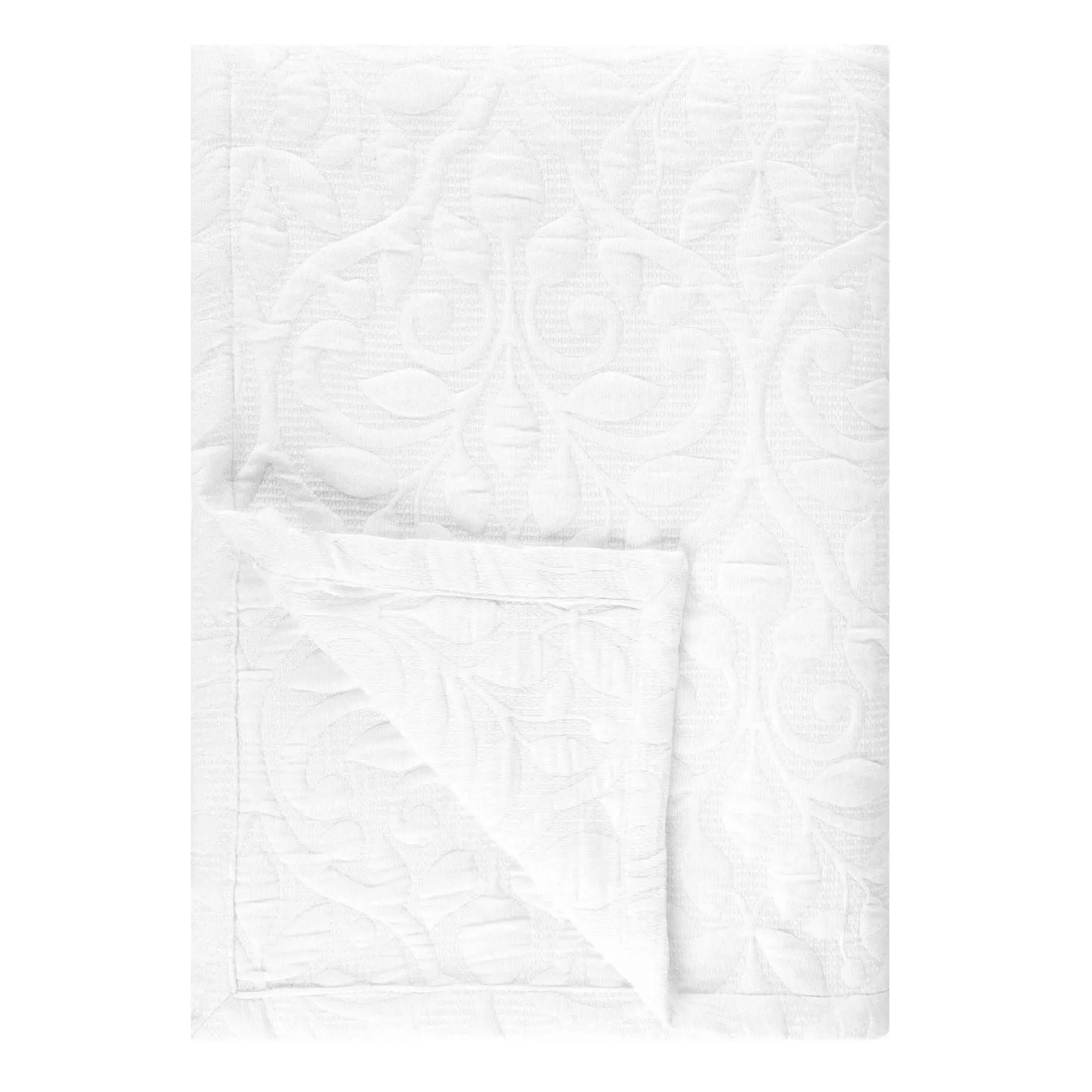 Vineyard Cotton Blend Medium Weight Matelasse Floral Scroll Coverlet - Image 44