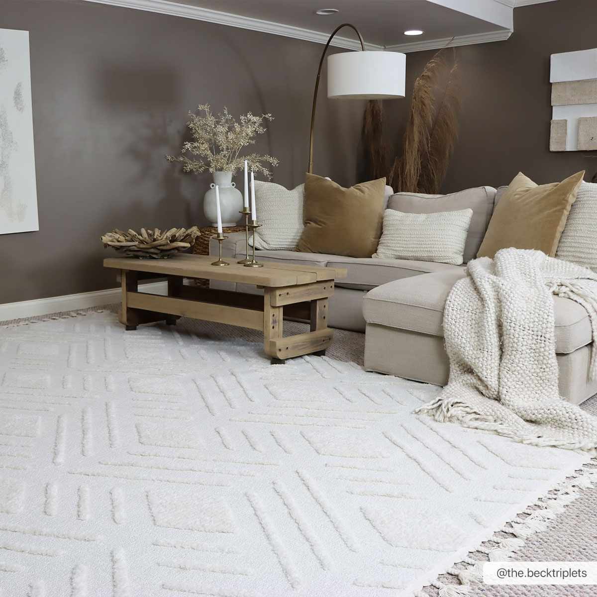 Vineyards 3D Living Room Rug - Image 2
