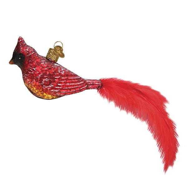 Vintage Cardinal Ornament - Image 3