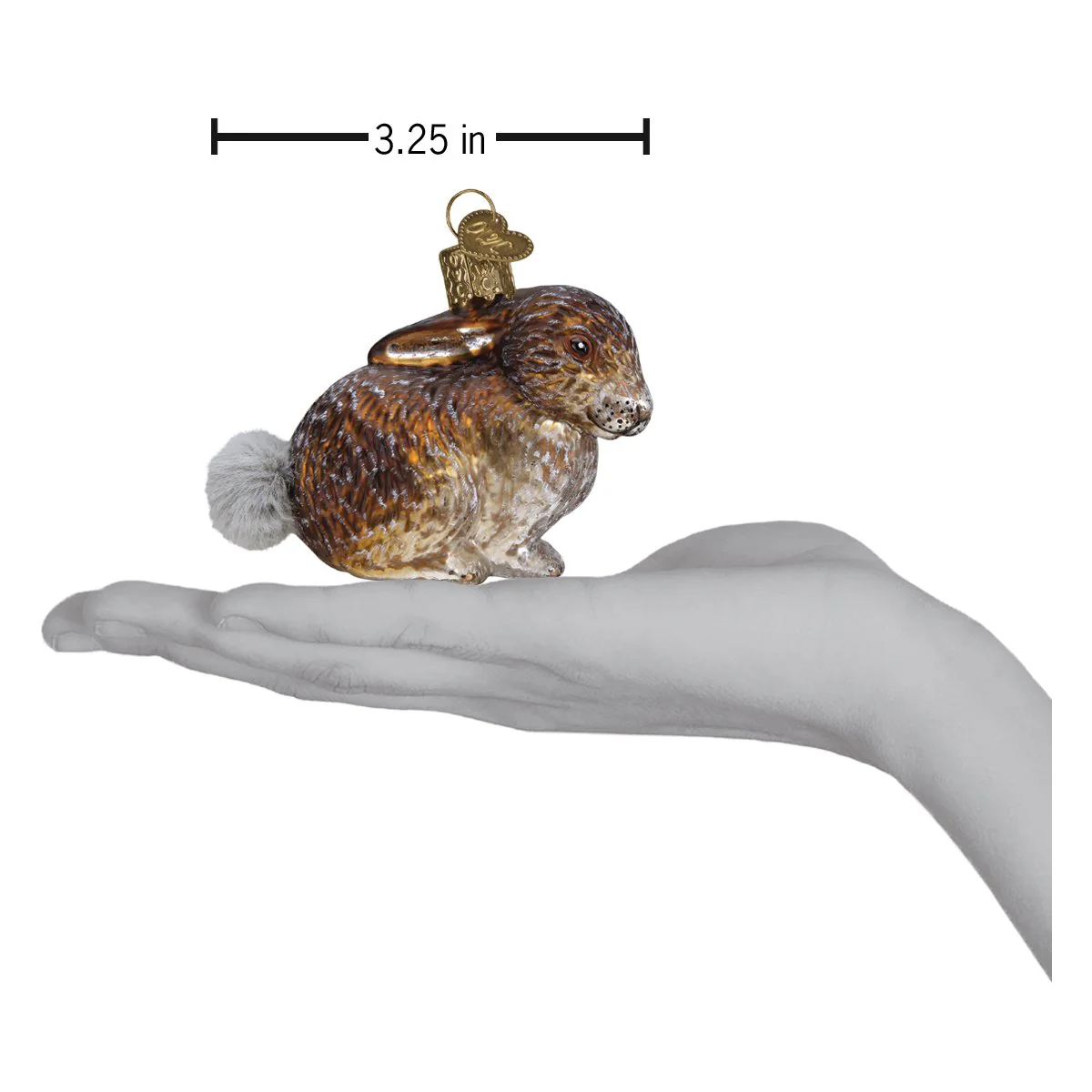 Vintage Cottontail Bunny Ornament - Image 6