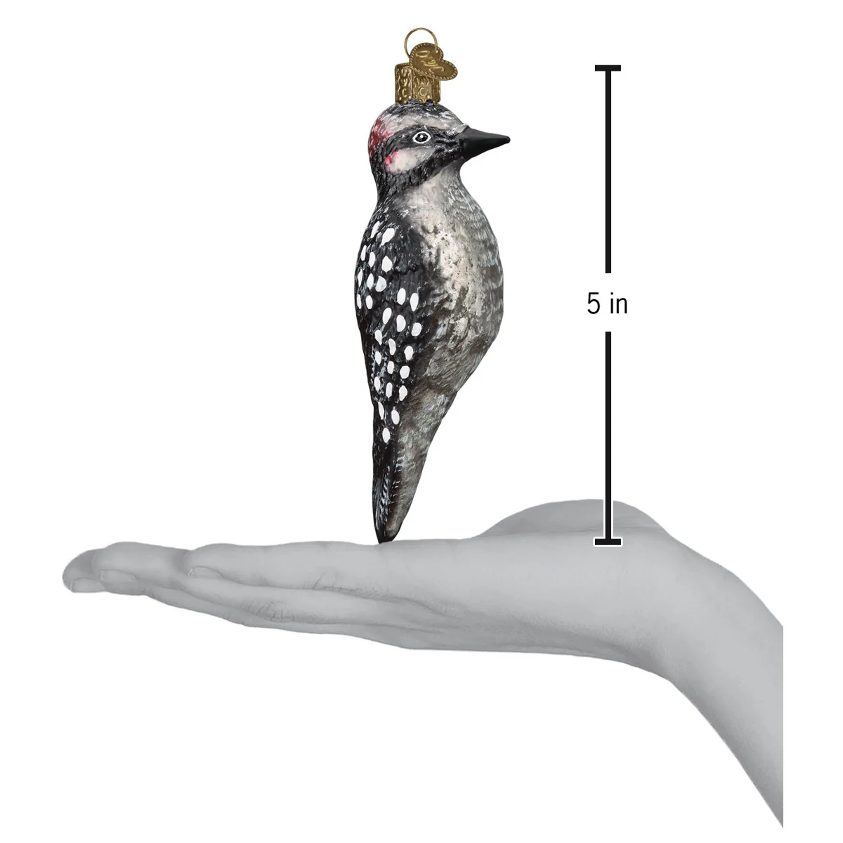 Vintage Hairy Woodpecker Ornament - Image 6