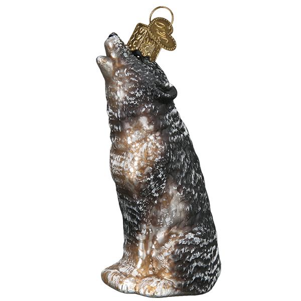 Vintage Howling Wolf Ornament - Image 5