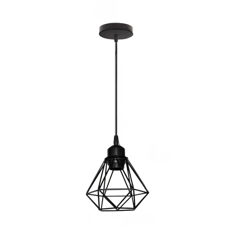 Vintage Industrial Pendant Light Wrought Iron Ceiling Chandelier Restaurant Home - Image 10