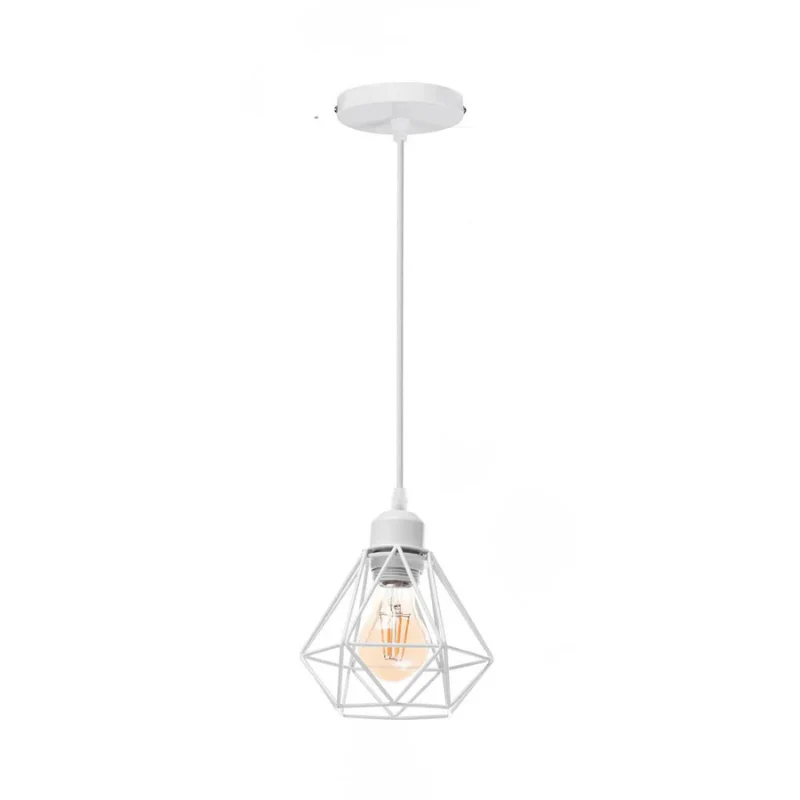 Vintage Industrial Pendant Light Wrought Iron Ceiling Chandelier Restaurant Home - Image 11