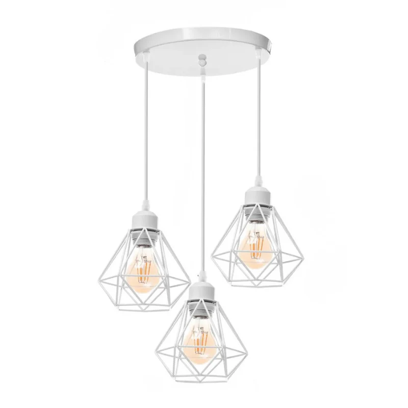 Vintage Industrial Pendant Light Wrought Iron Ceiling Chandelier Restaurant Home - Image 15